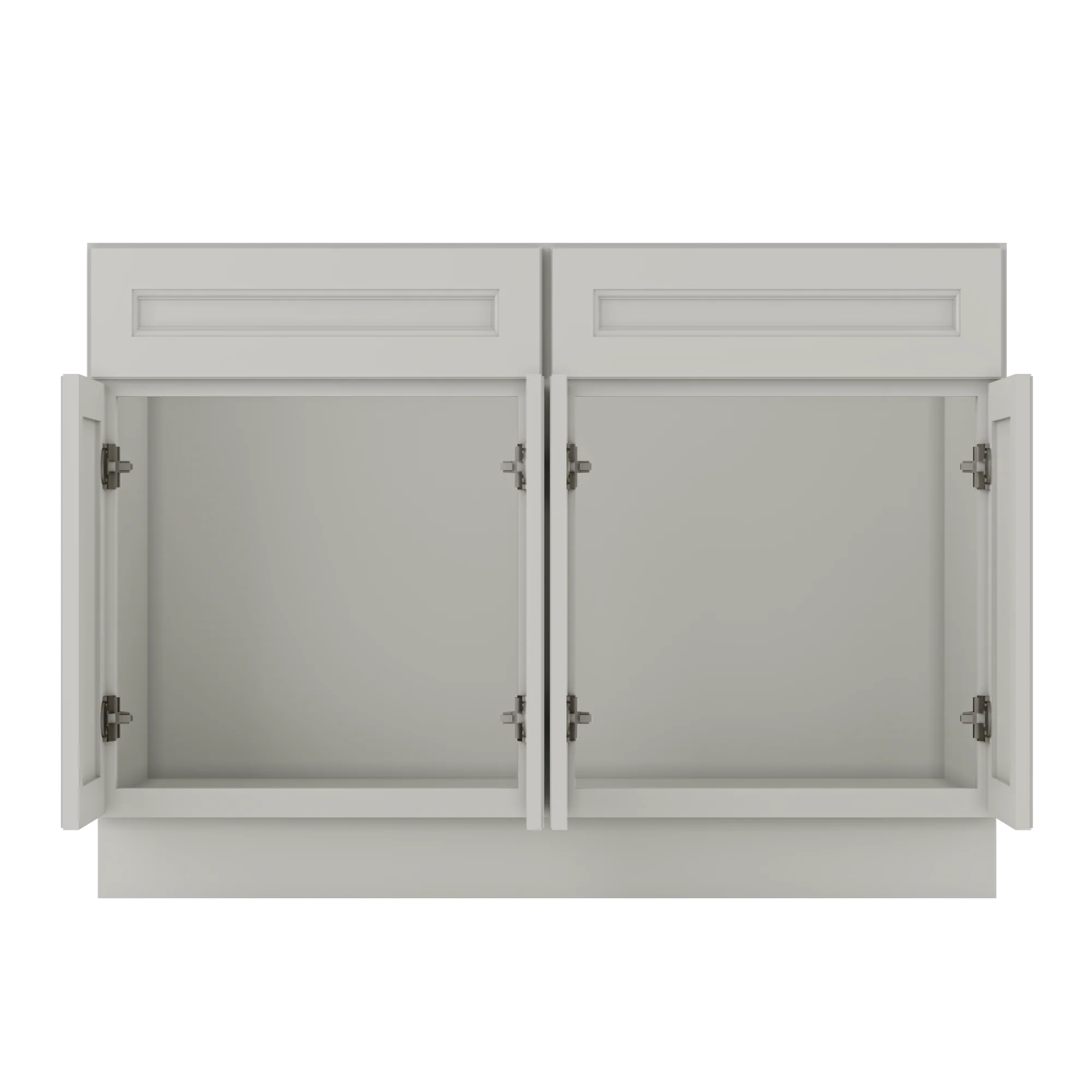 Sink Base Kitchen Cabinet SB48 Milan Pearl 48 in. width 34.5 in. height 24 in. depth - Image 5