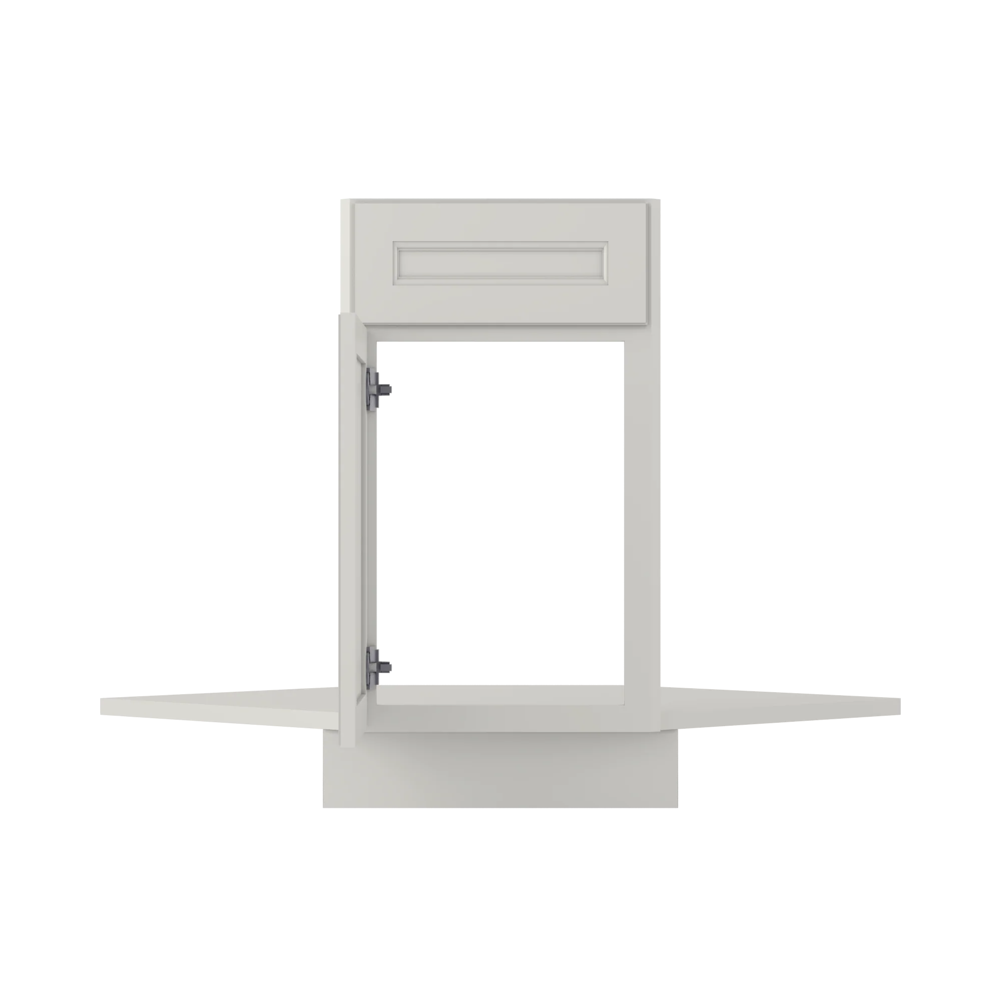 Sink Front Corner Base Kitchen Cabinet SFC36 Milan Pearl 34.5 in. height 36 in. depth - Image 5