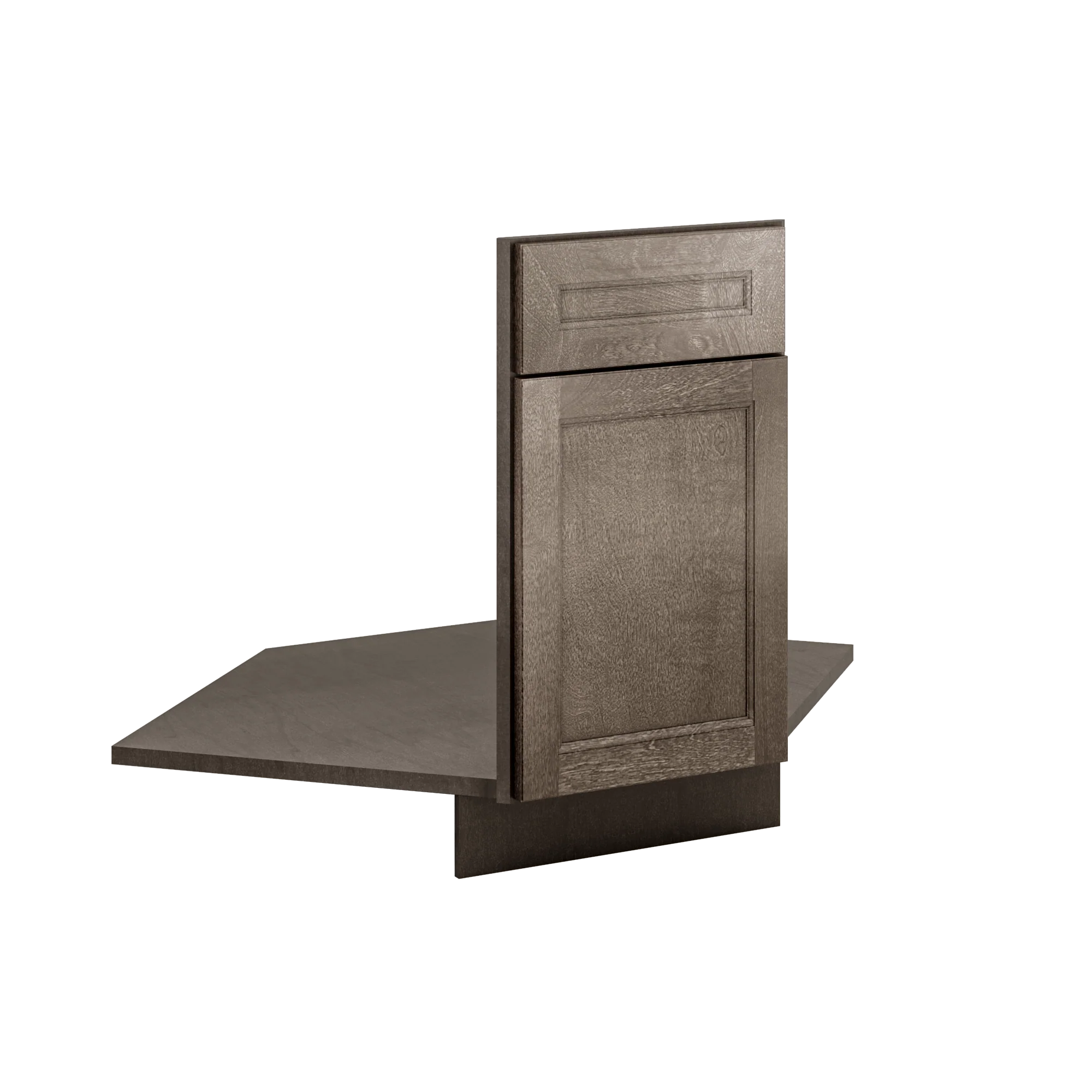 Sink Front Corner Base Kitchen Cabinet SFC36 Milan Slate 34.5 in. height 36 in. depth - Image 2