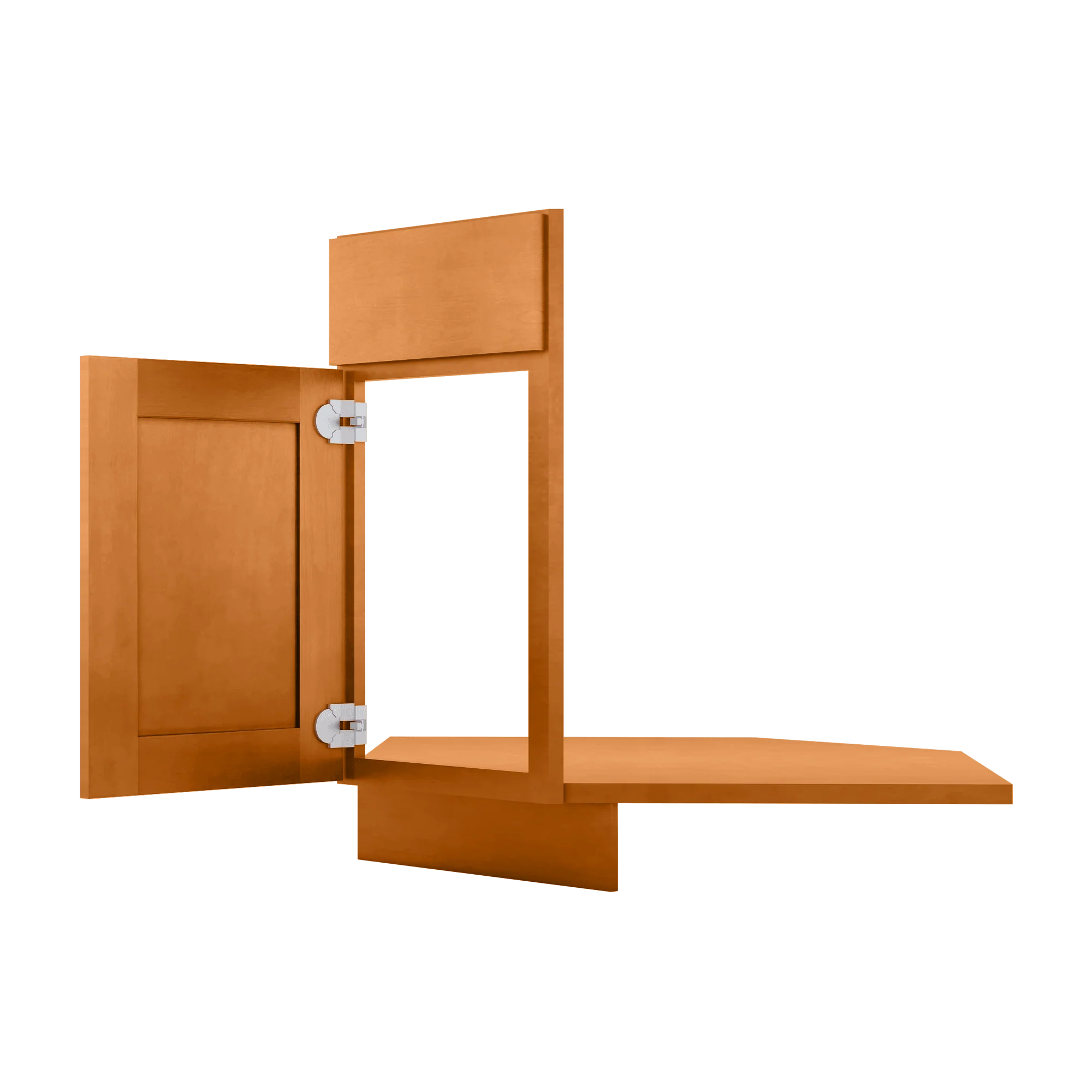 Sink Front Corner Base Kitchen Cabinet SFC36 Newport LessCare 34.5 in. height 36 in. depth - Image 4