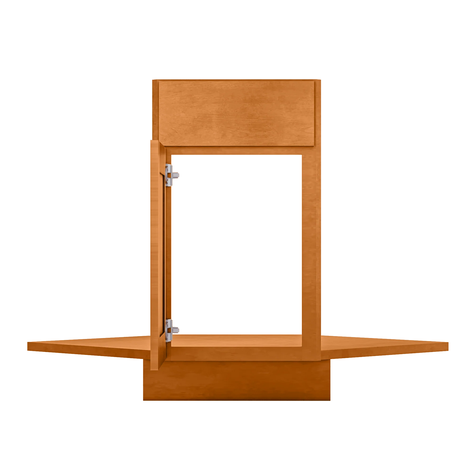Sink Front Corner Base Kitchen Cabinet SFC36 Newport LessCare 34.5 in. height 36 in. depth - Image 5