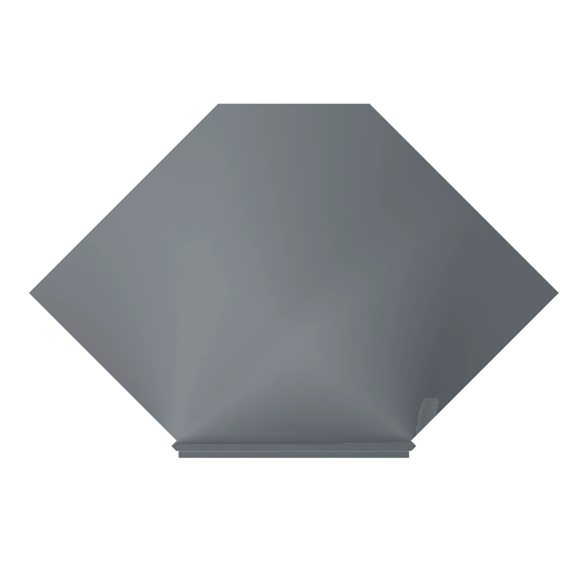 Sink Front Corner Base Kitchen Cabinet SFC42 Colonial Gray LessCare 34.5 in. height 42 in. depth - Image 6