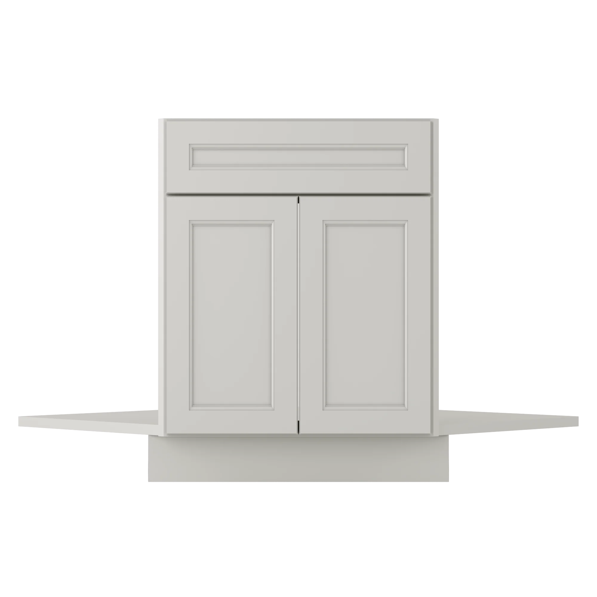 Sink Front Corner Base Kitchen Cabinet SFC42 Milan Pearl 34.5 in. height 42 in. depth - Image 3