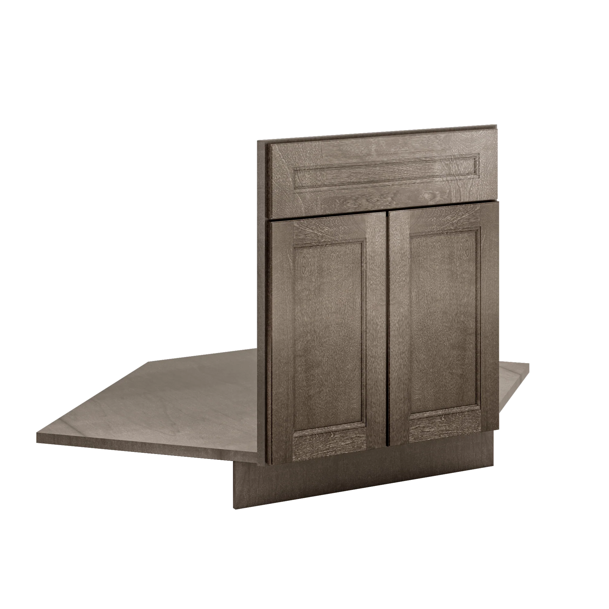 Sink Front Corner Base Kitchen Cabinet SFC42 Milan Slate 34.5 in. height 42 in. depth - Image 2