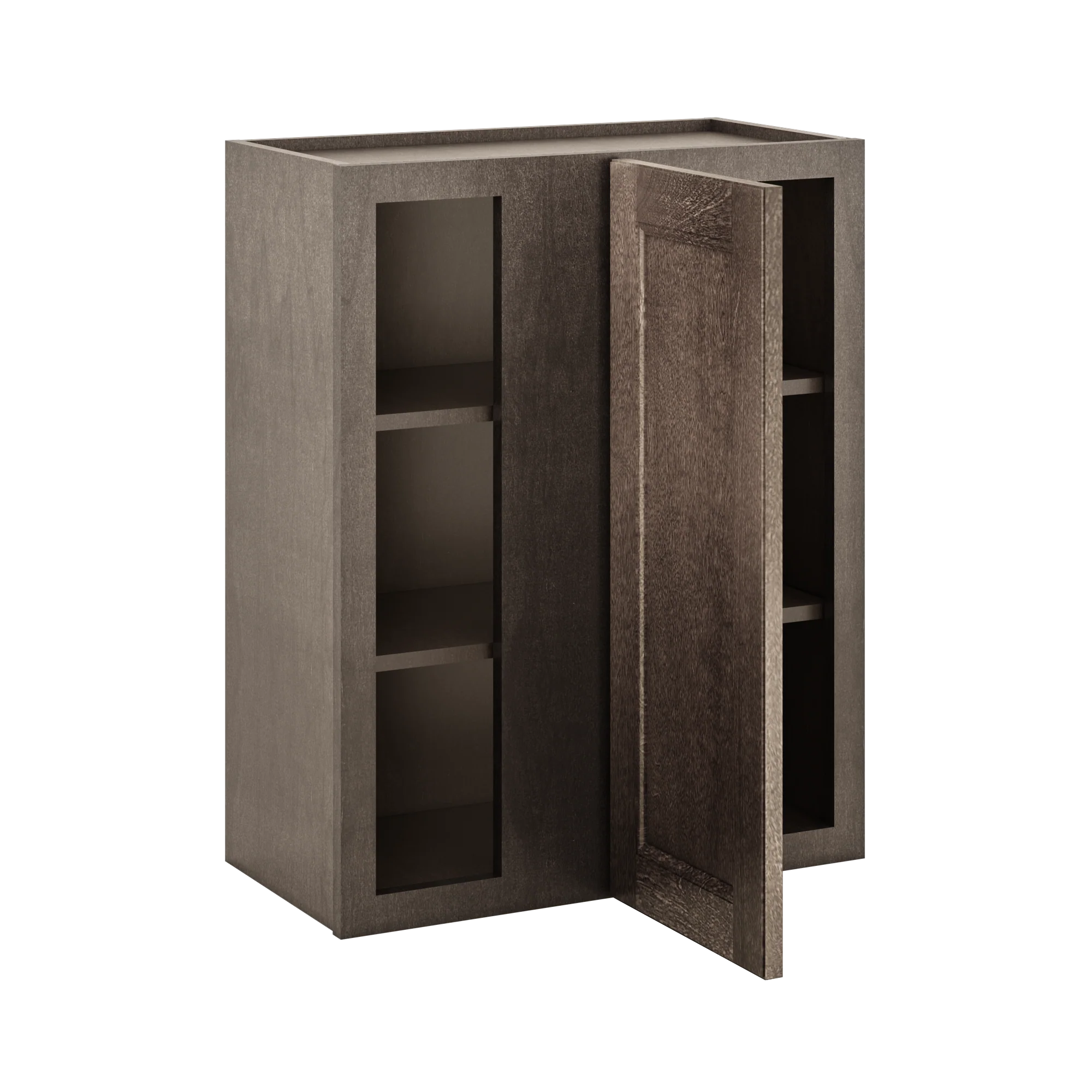 Square Corner Wall Blind Reversible Kitchen Cabinet SC2430 Milan Slate 24 in. width 30 in. height 12 in. depth - Image 4