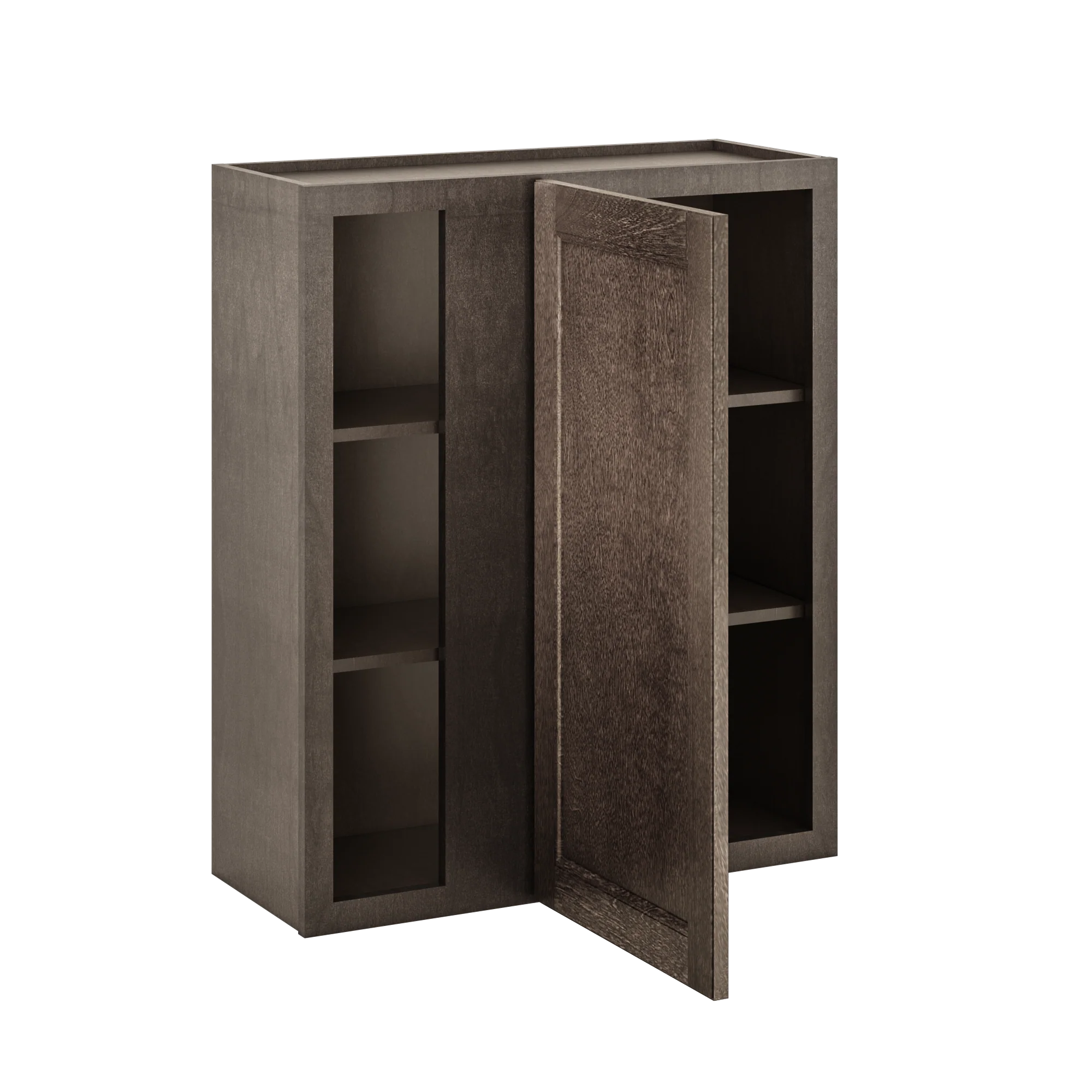 Square Corner Wall Blind Reversible Kitchen Cabinet SC3036 Milan Slate 30 in. width 36 in. height 12 in. depth - Image 4
