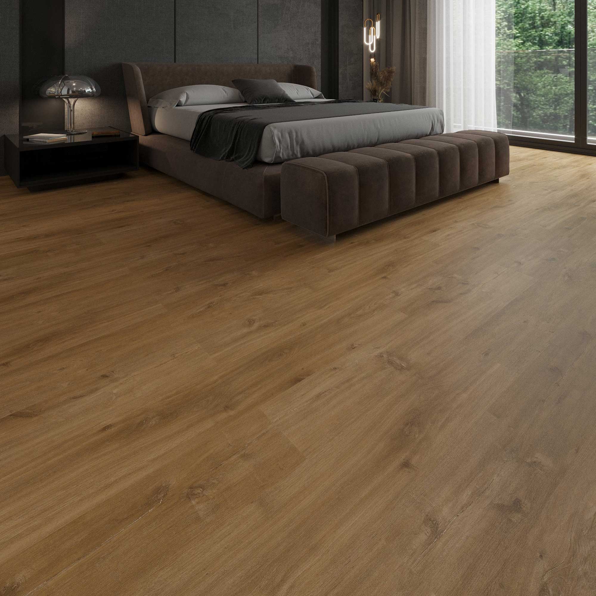 5.5 mm Stardust SPC Vinyl Waterproof Flooring with Padding - Image 2