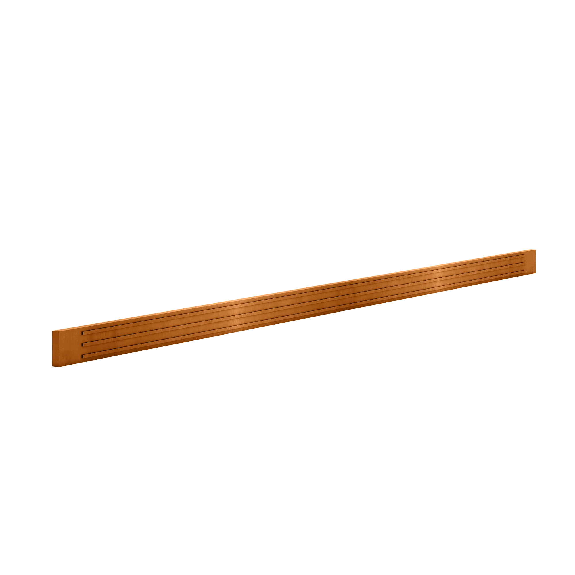 Straight Fluted Filler FF396 Newport LessCare 3 in. width 96 in. height 0.75 in. depth - Image 2