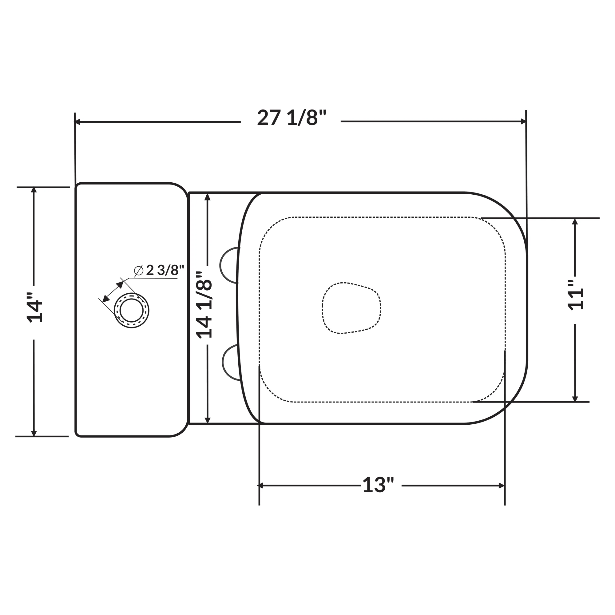 One-Piece 1.28 GPF Single Flush Elongated Toilet with Soft-Close Seat LT6 - Image 4