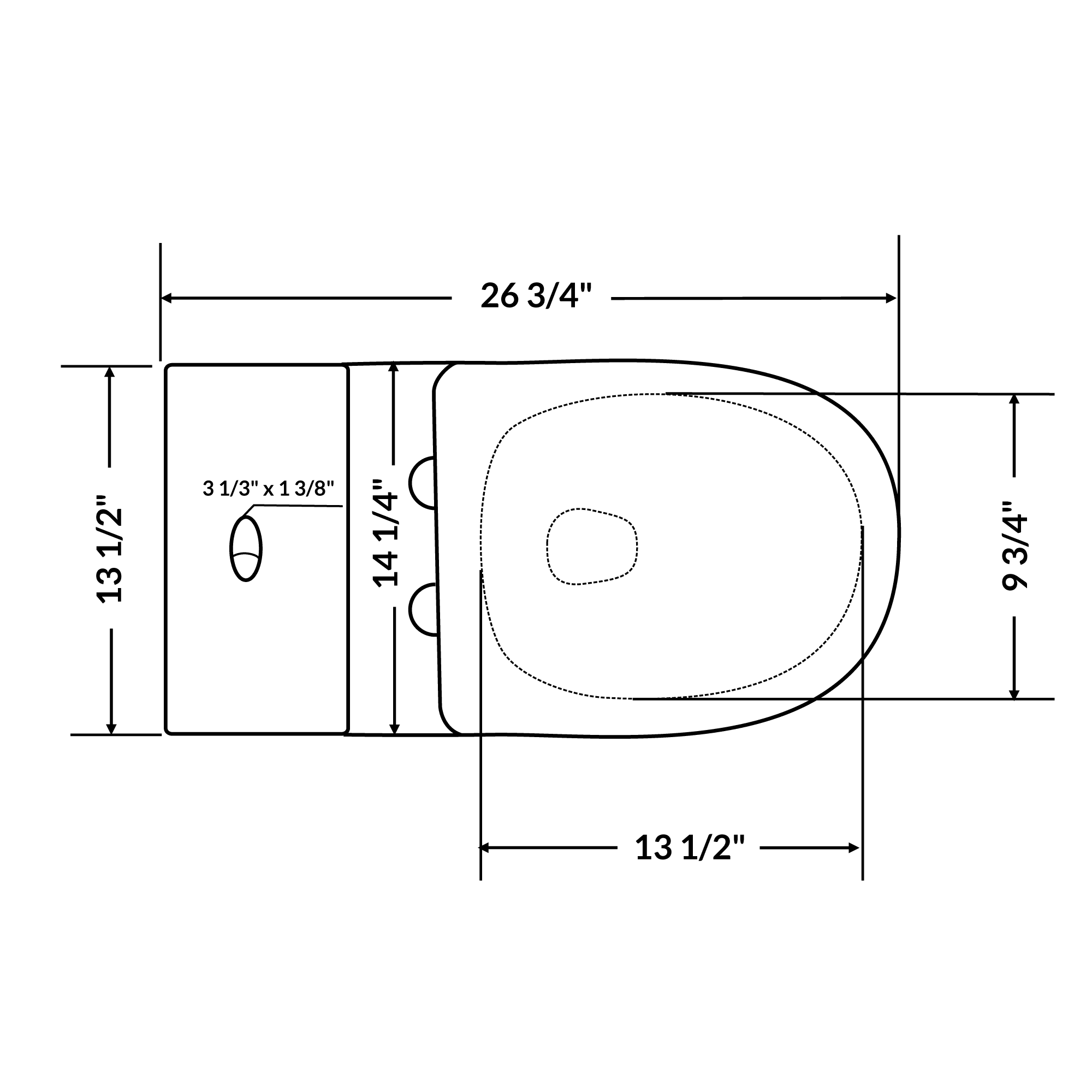 One-Piece 0.8/1.6 GPF Dual Flush Elongated Toilet with Soft-Close Seat LT8 - Image 5