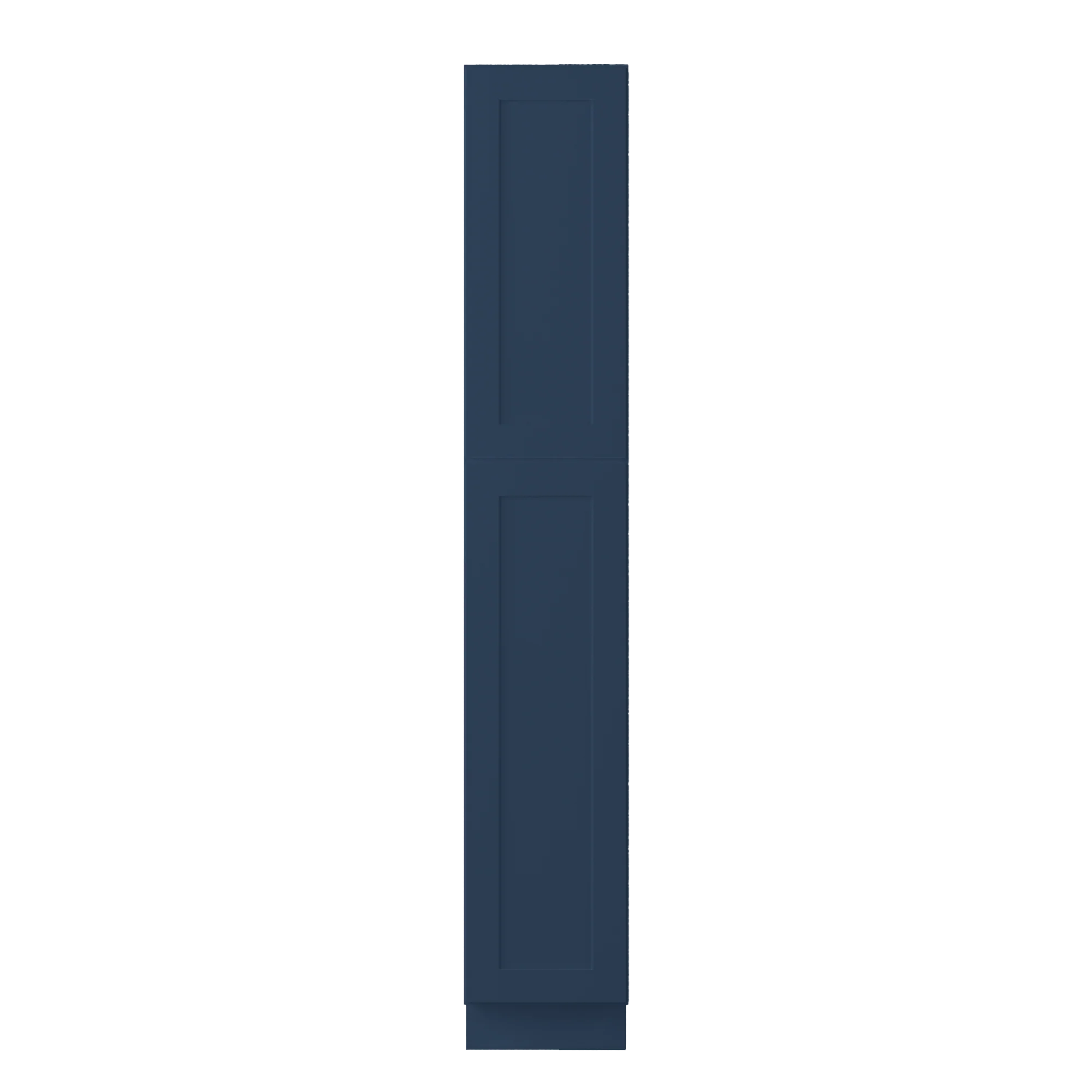 Utility Kitchen Cabinet U1590 Danbury Blue LessCare 15 in. width 90 in. height 24 in. depth - Image 3