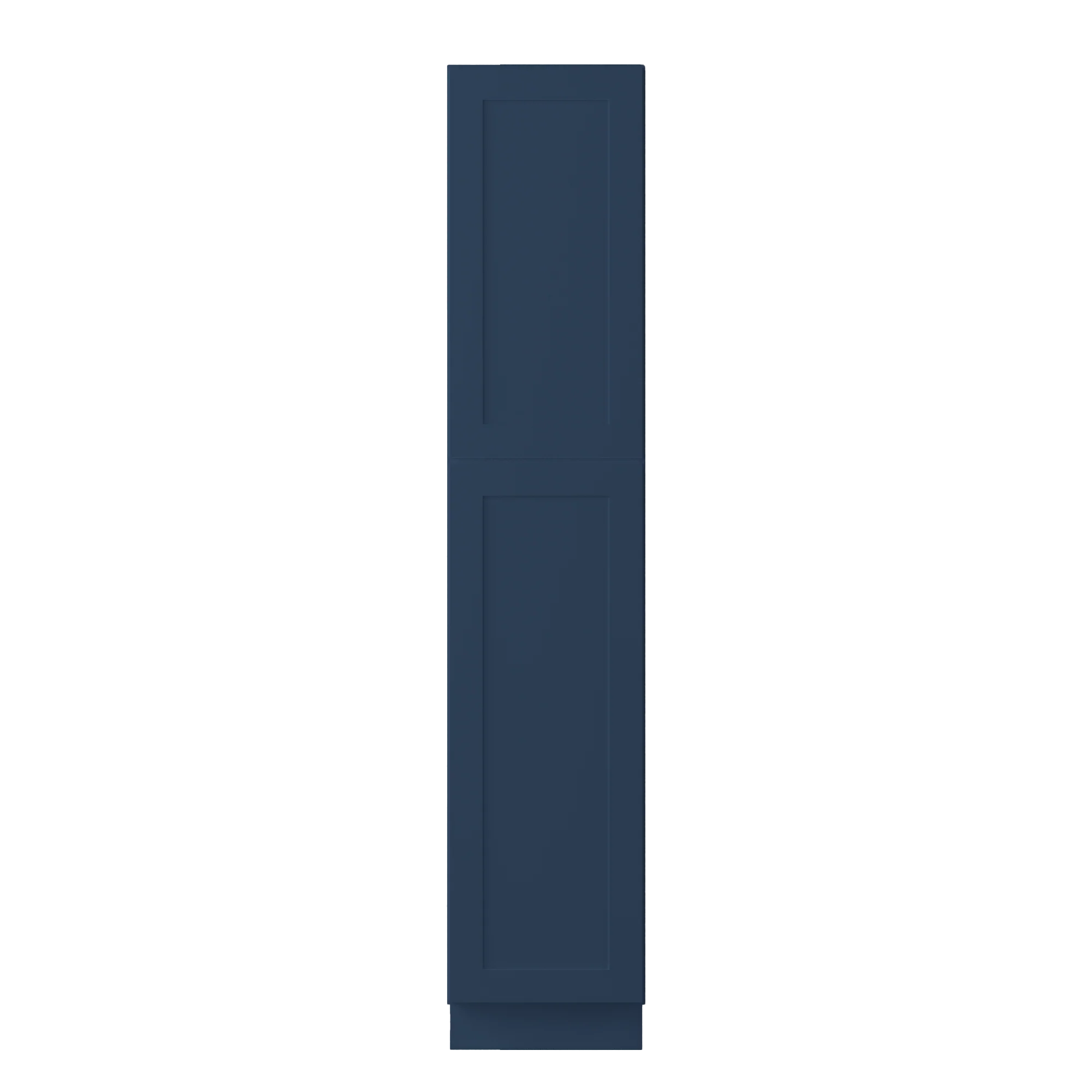 Utility Kitchen Cabinet U1890 Danbury Blue LessCare 18 in. width 90 in. height 24 in. depth - Image 3