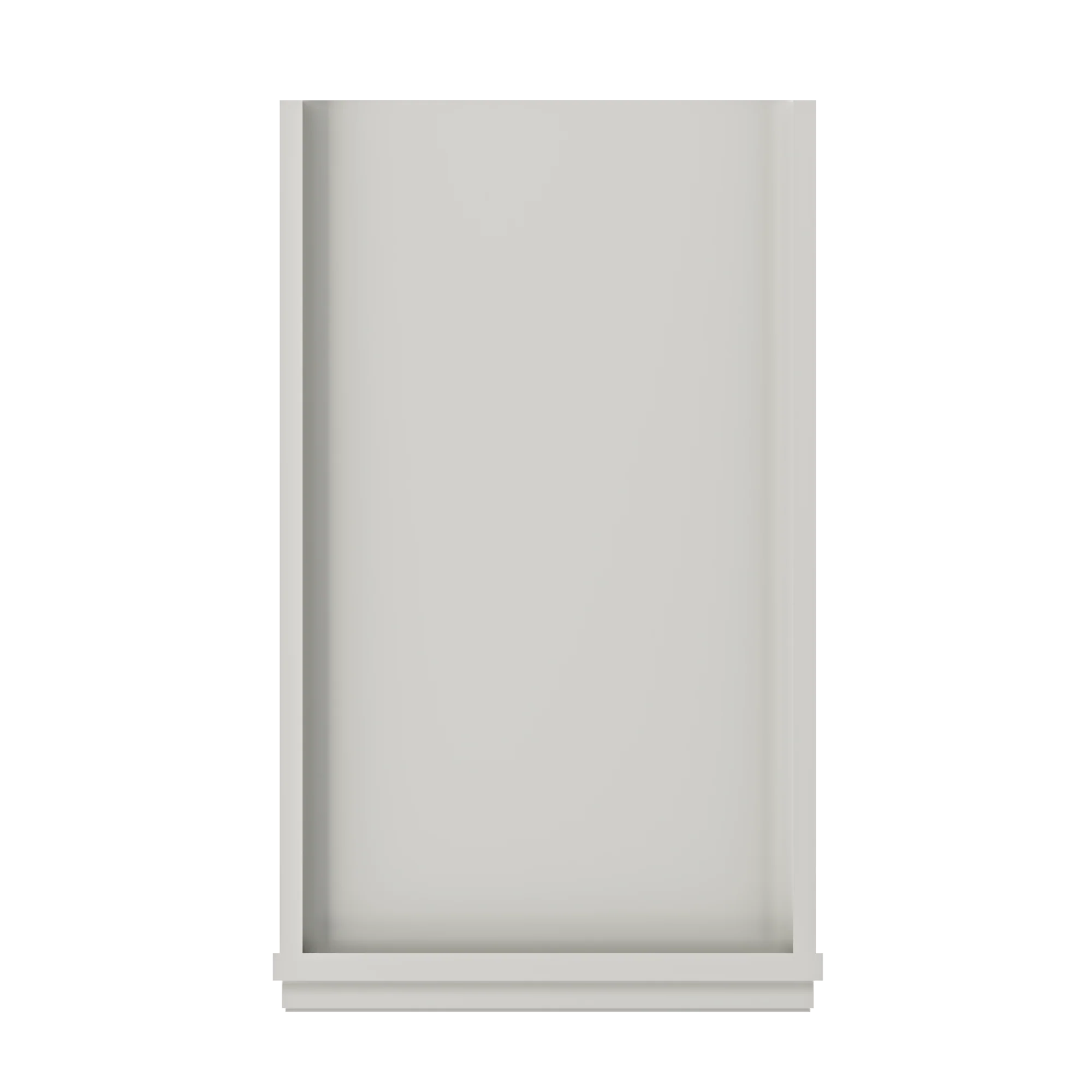 Utility Kitchen Cabinet U1584 Milan Pearl 15 in. width 84 in. height 24 in. depth - Image 6