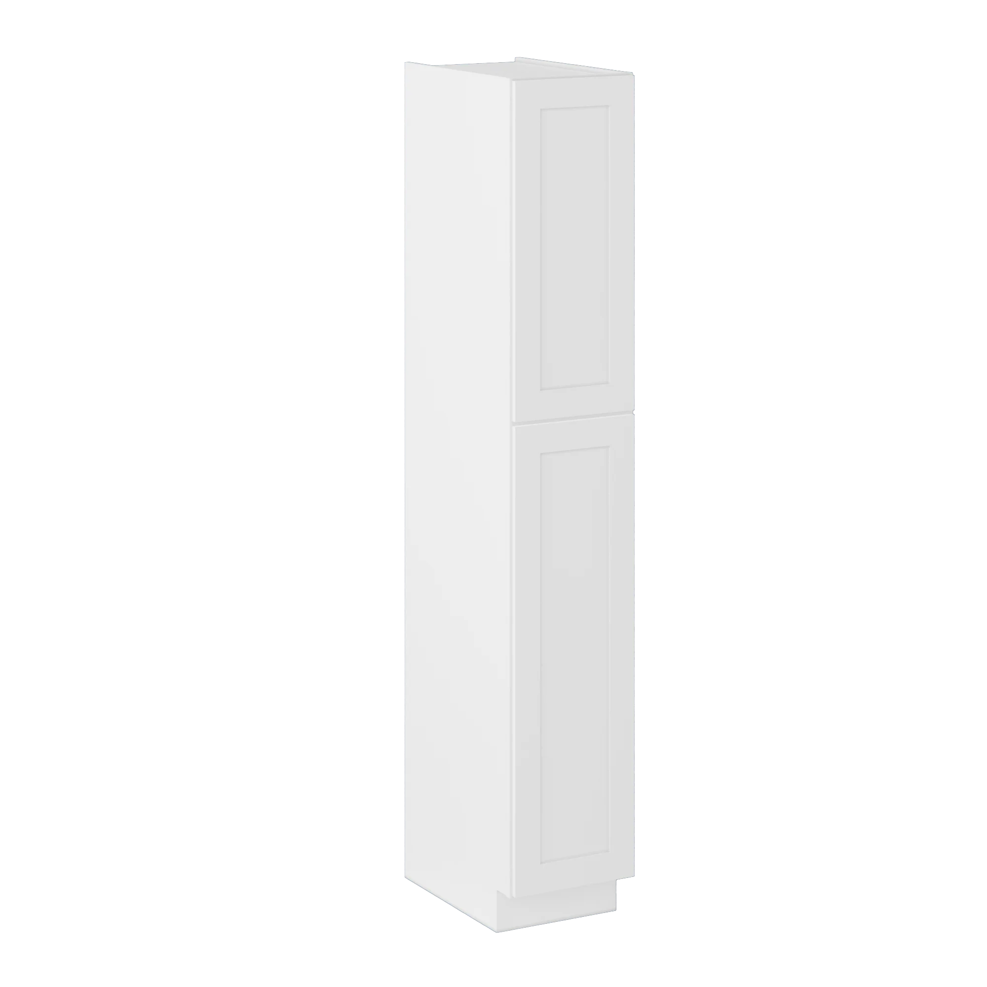 Utility Kitchen Cabinet U1590 Alpina White LessCare 15 in. width 90 in. height 24 in. depth - Image 2