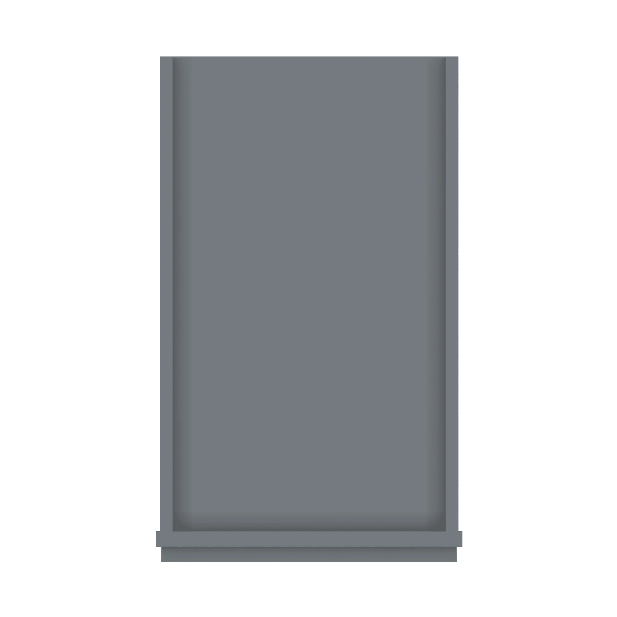 Utility Kitchen Cabinet U1590 Colonial Gray LessCare 15 in. width 90 in. height 24 in. depth - Image 6
