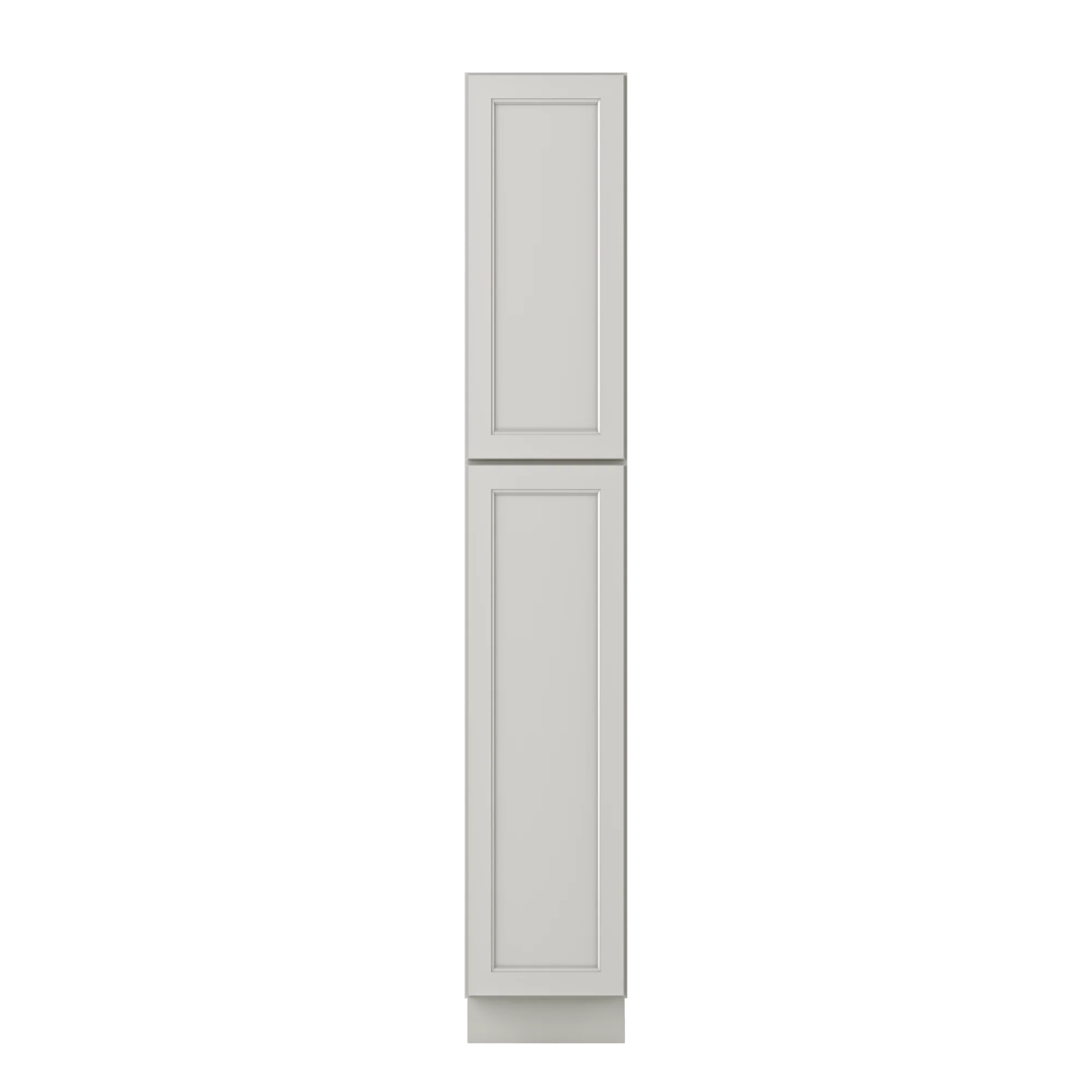 Utility Kitchen Cabinet U1590 Milan Pearl 15 in. width 90 in. height 24 in. depth - Image 3