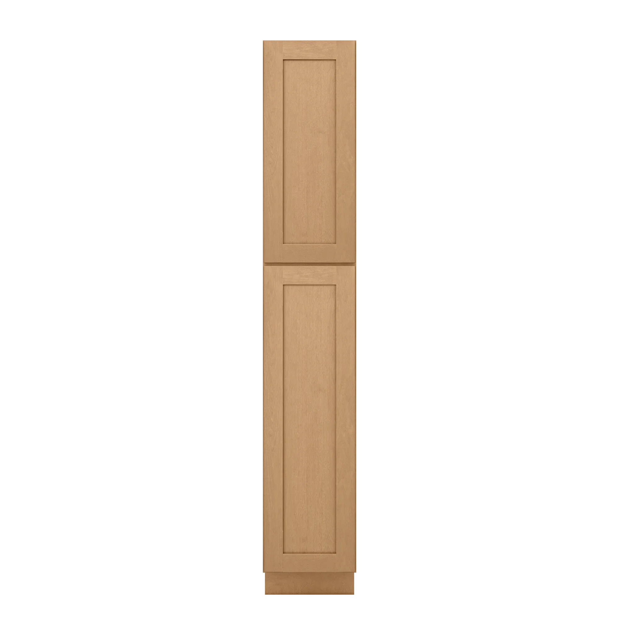 Utility Kitchen Cabinet U1590 Shaker Toffee LessCare 15 in. width 90 in. height 24 in. depth - Image 3