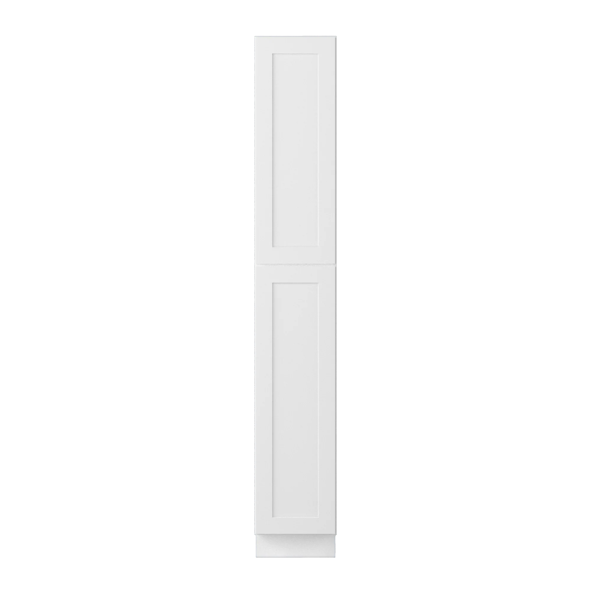 Utility Kitchen Cabinet U1596 Alpina White LessCare 15 in. width 96 in. height 24 in. depth - Image 3