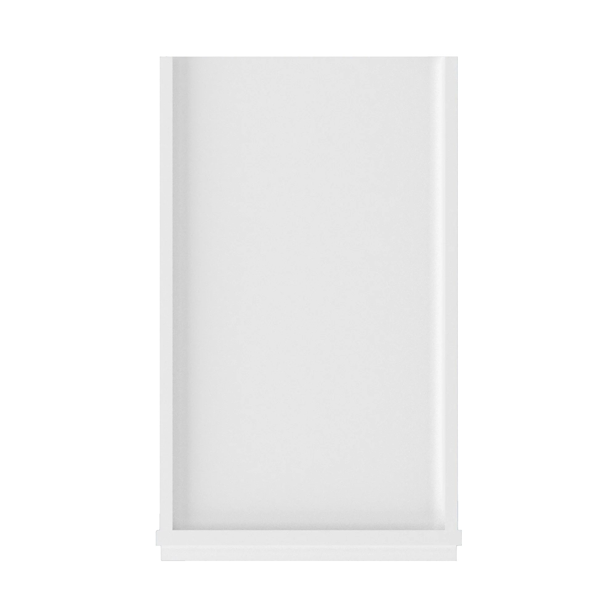Utility Kitchen Cabinet U1596 Alpina White LessCare 15 in. width 96 in. height 24 in. depth - Image 6
