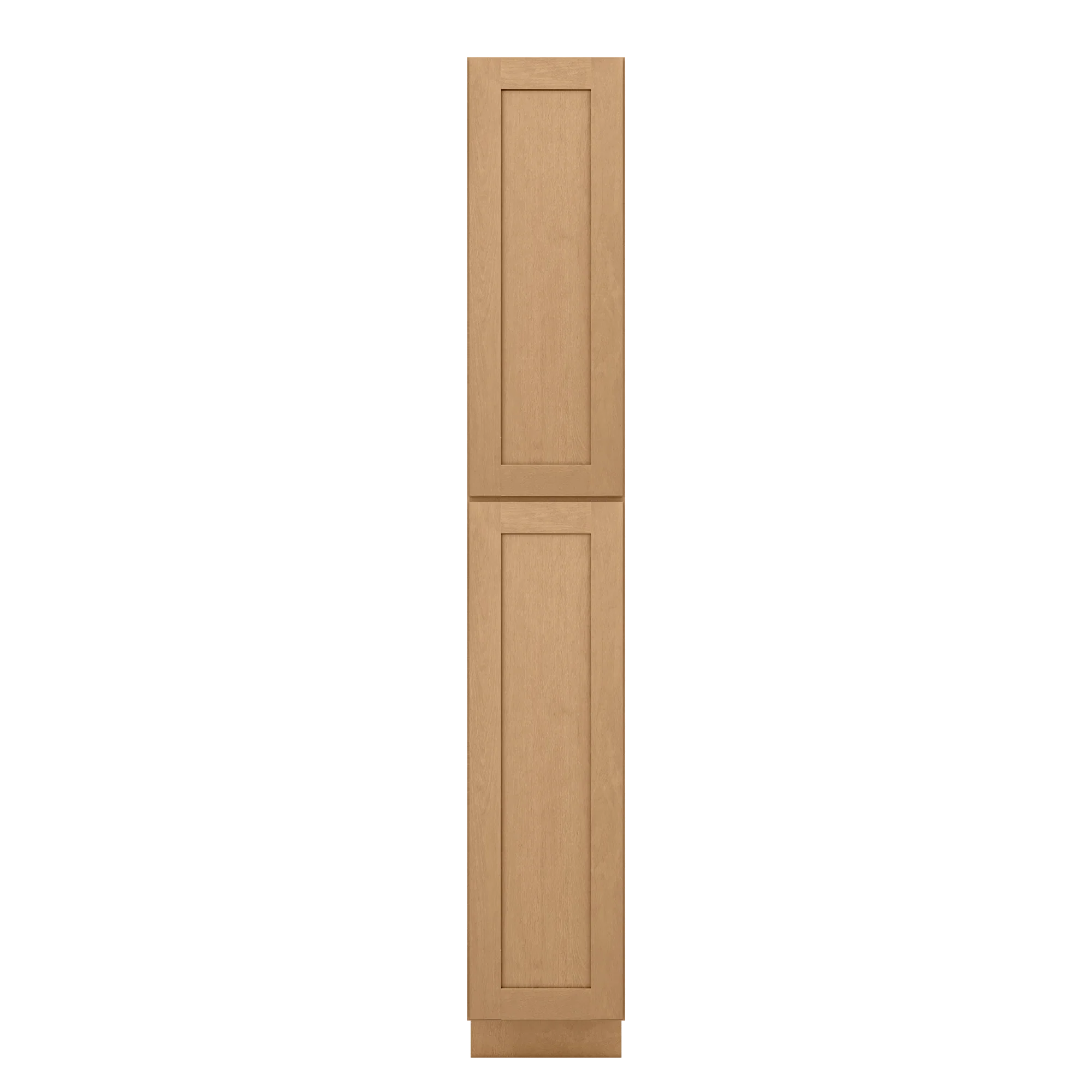 Utility Kitchen Cabinet U1596 Shaker Toffee LessCare 15 in. width 96 in. height 24 in. depth - Image 3