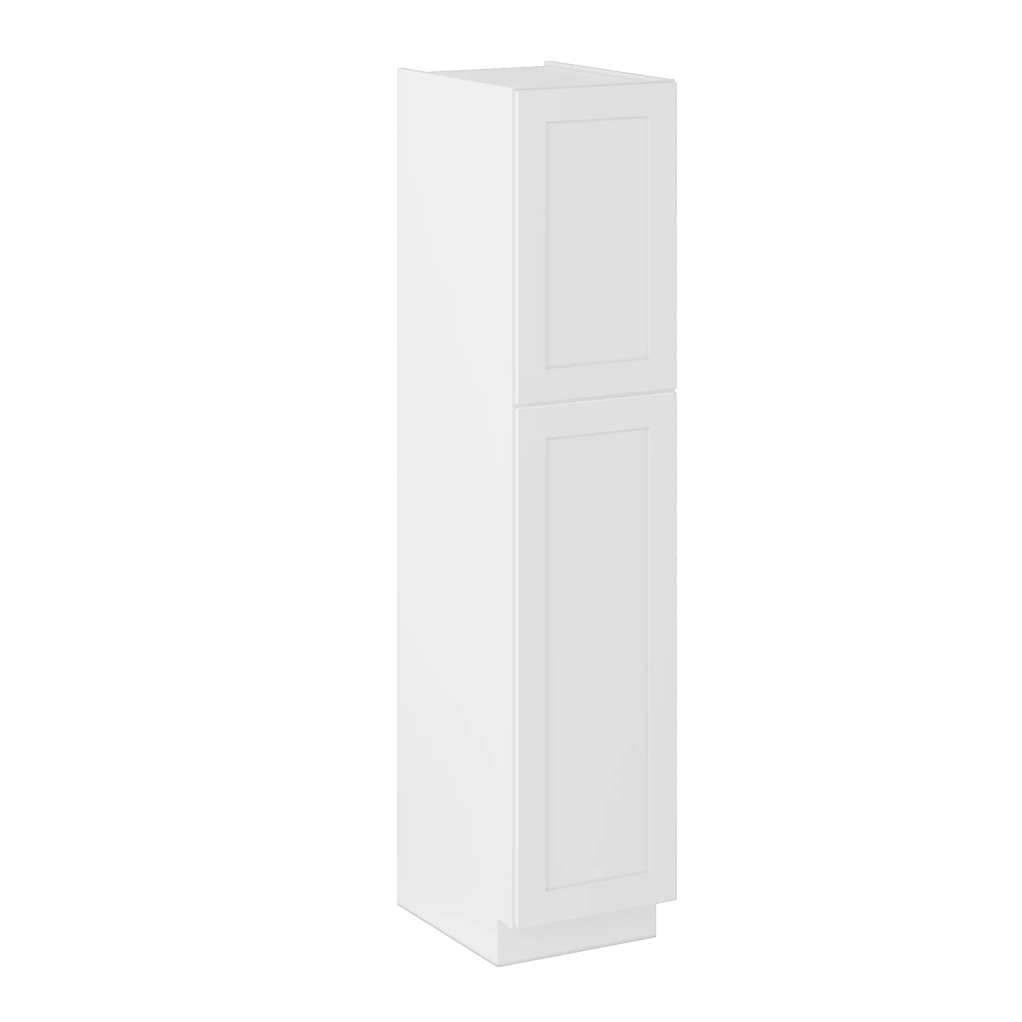 Utility Kitchen Cabinet U1884 Alpina White LessCare 18 in. width 84 in. height 24 in. depth - Image 2