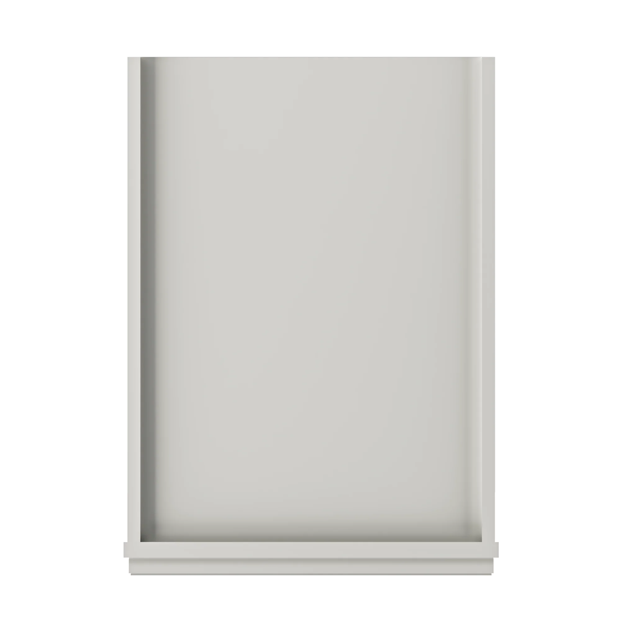 Utility Kitchen Cabinet U1884 Milan Pearl 18 in. width 84 in. height 24 in. depth - Image 6