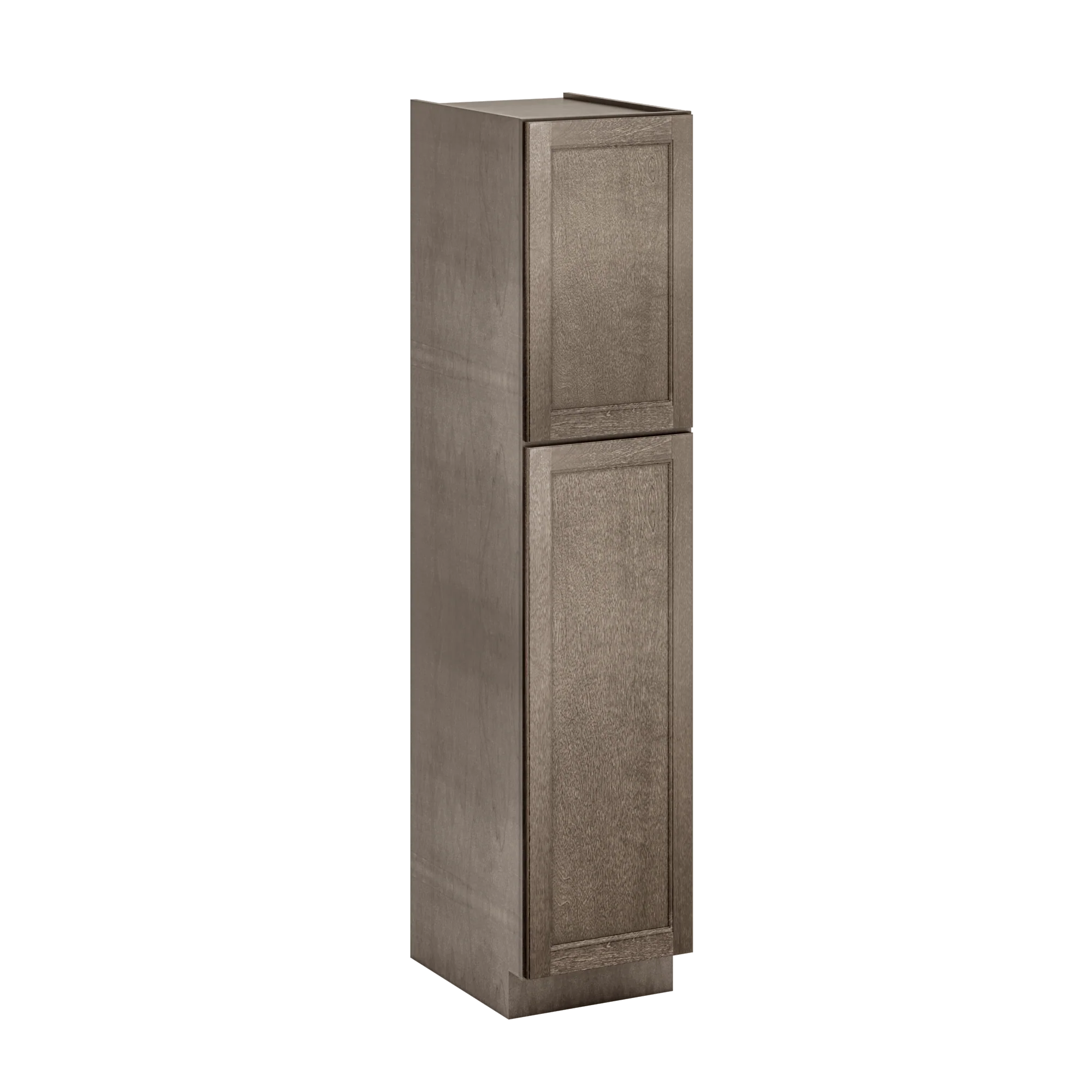 Utility Kitchen Cabinet U1884 Milan Slate 18 in. width 84 in. height 24 in. depth - Image 2