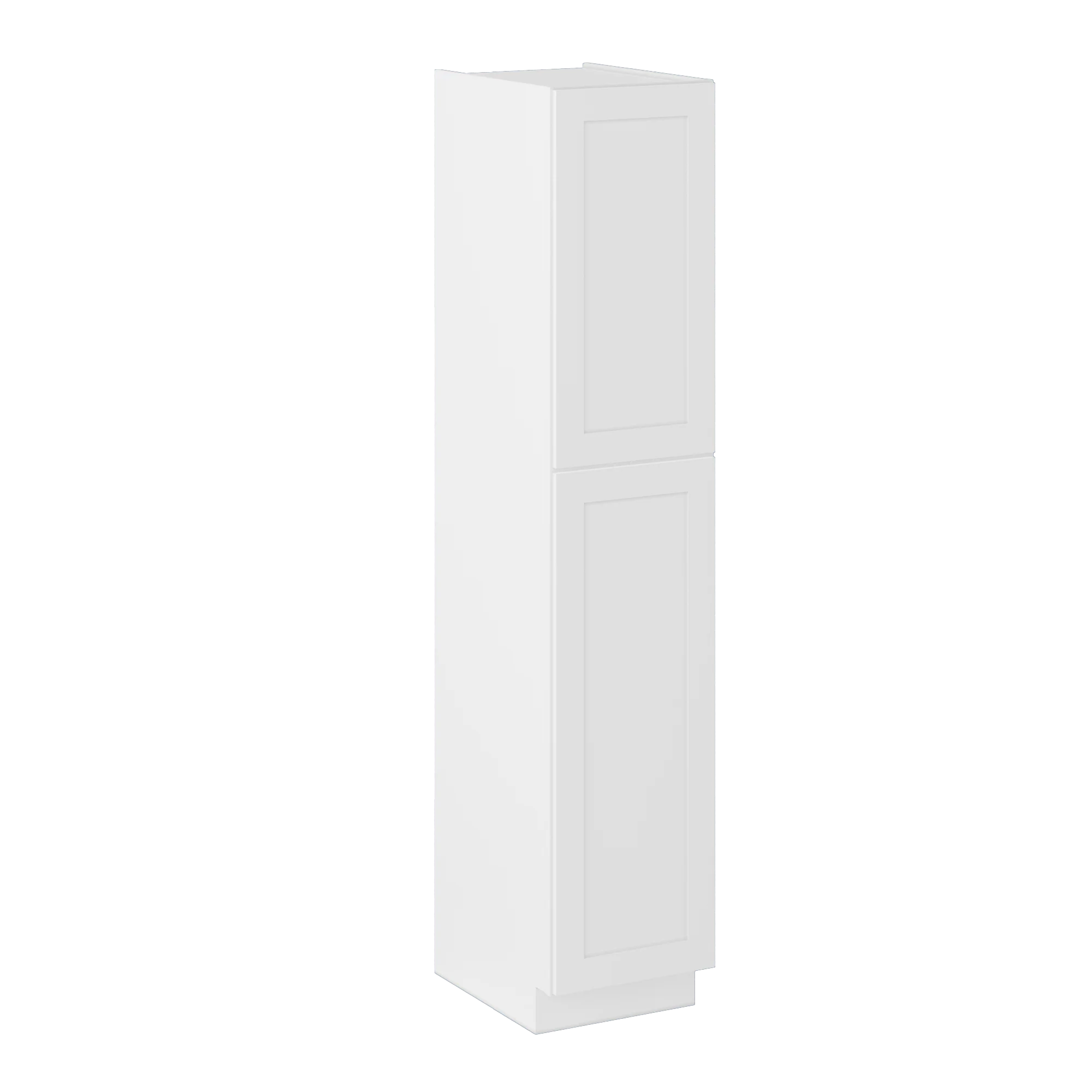 Utility Kitchen Cabinet U1890 Alpina White LessCare 18 in. width 90 in. height 24 in. depth - Image 2