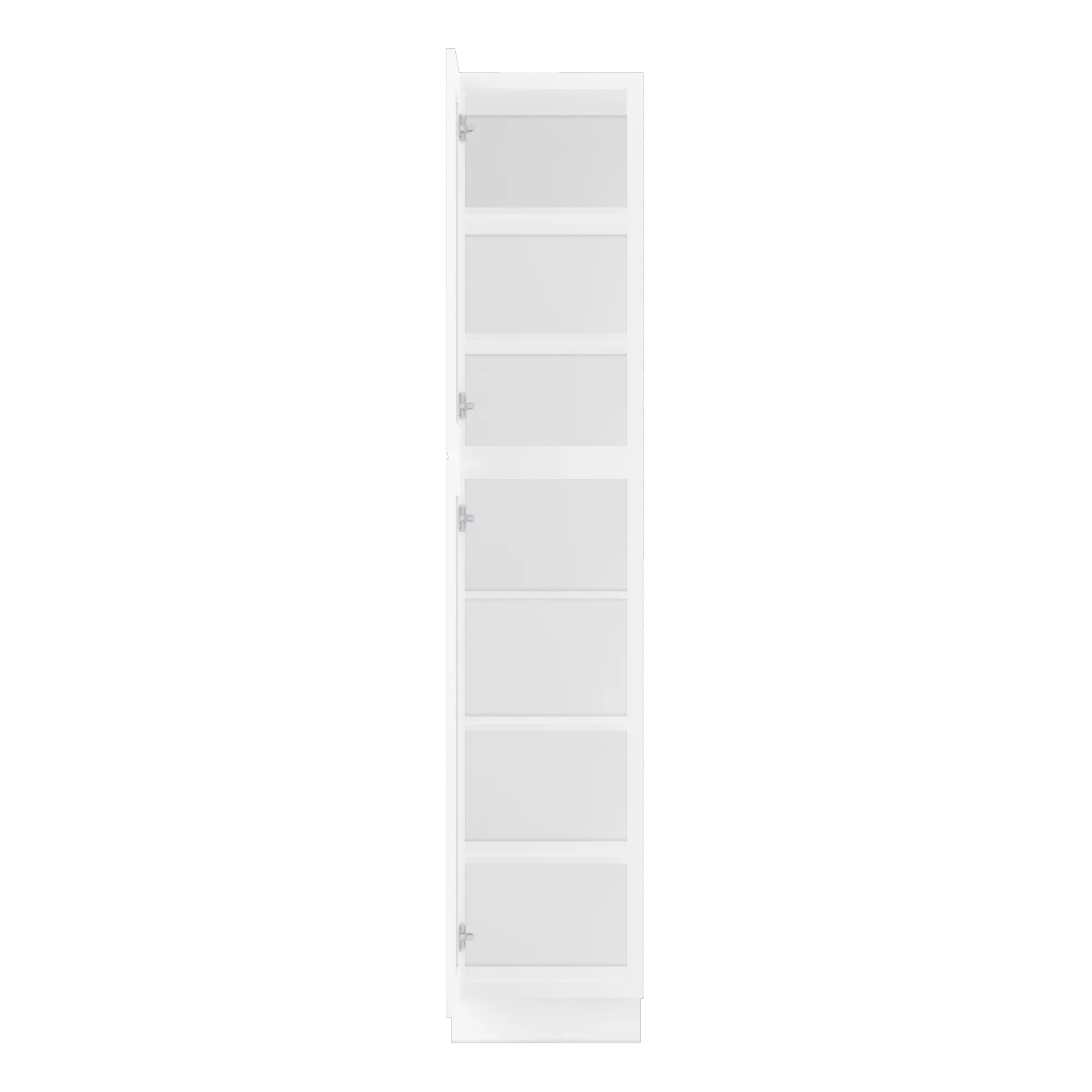 Utility Kitchen Cabinet U1890 Alpina White LessCare 18 in. width 90 in. height 24 in. depth - Image 5