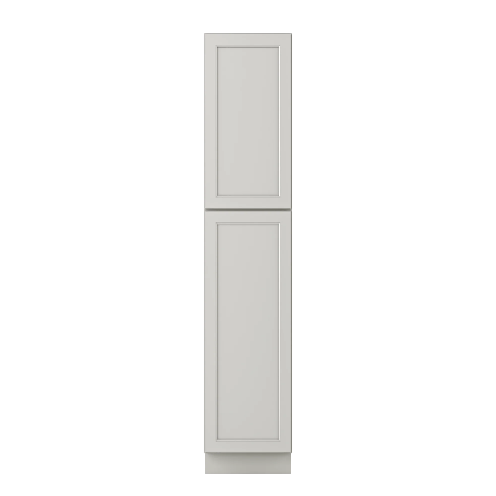 Utility Kitchen Cabinet U1890 Milan Pearl 18 in. width 90 in. height 24 in. depth - Image 3