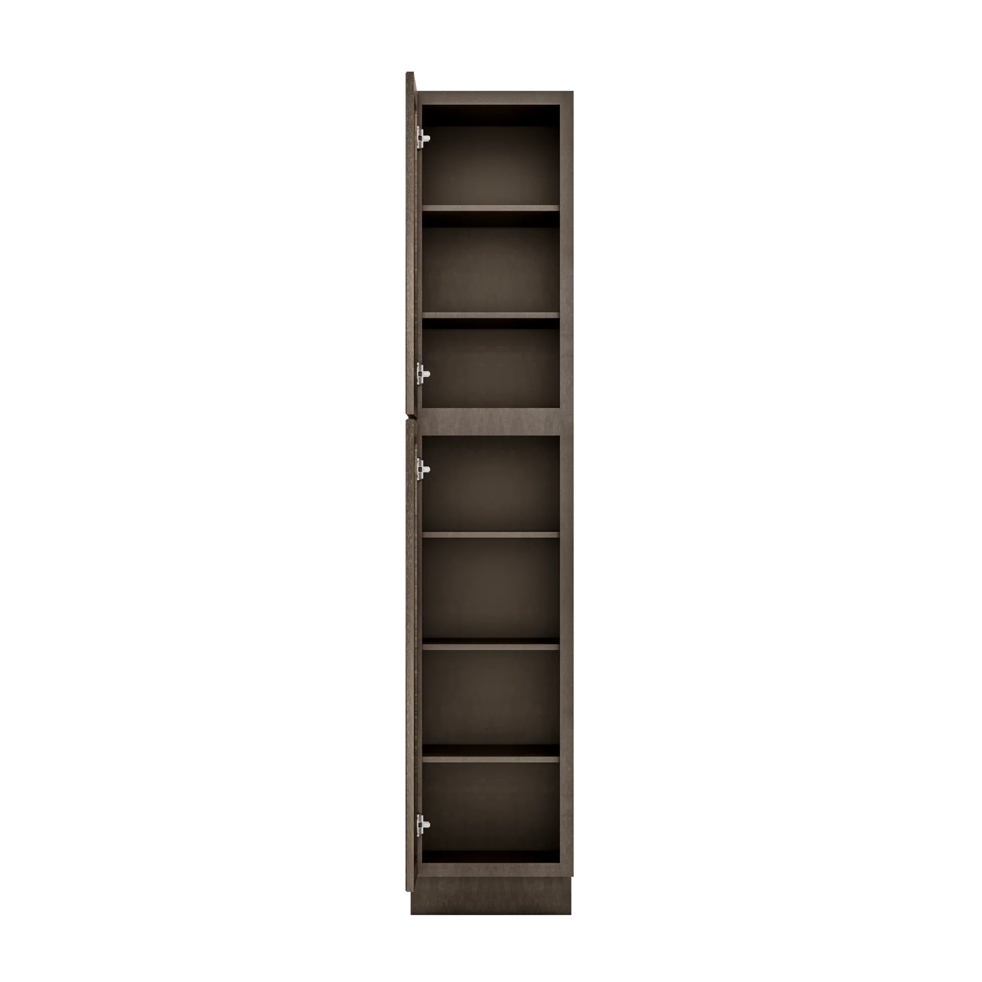 Utility Kitchen Cabinet U1890 Milan Slate 18 in. width 90 in. height 24 in. depth - Image 5