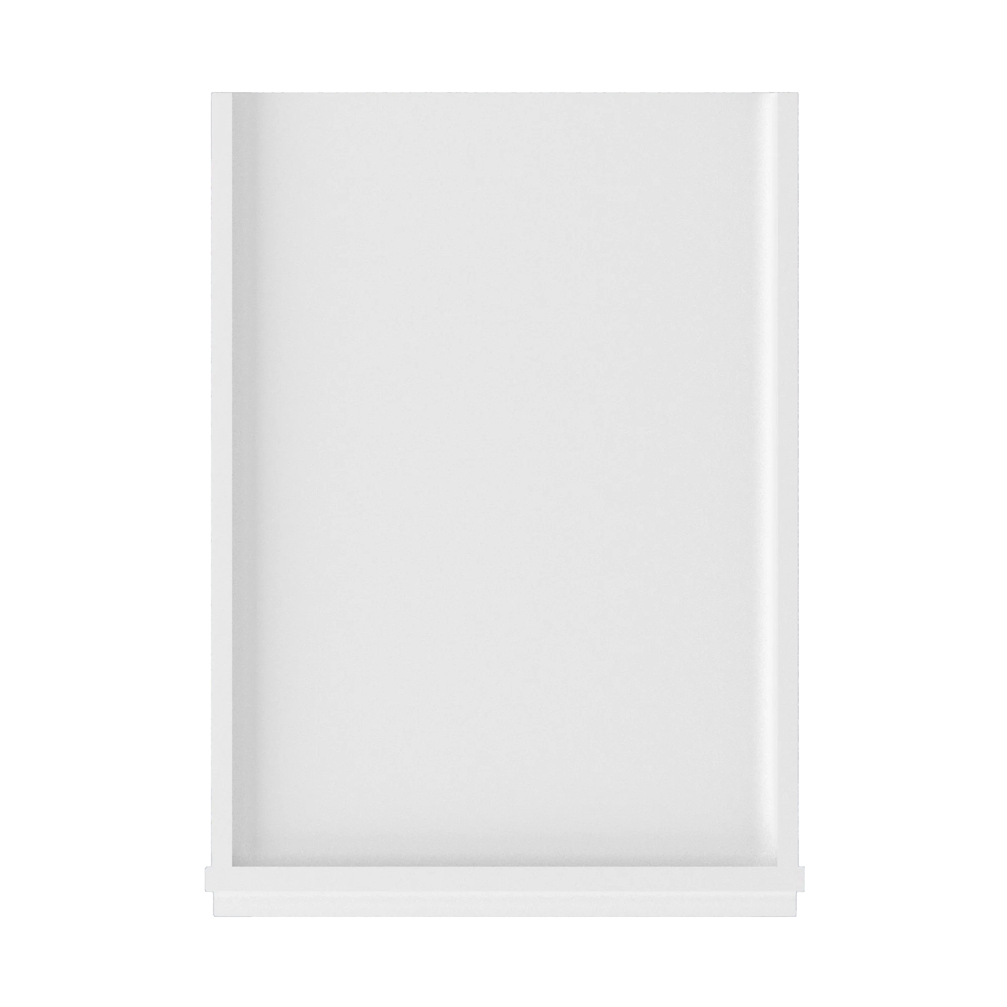 Utility Kitchen Cabinet U1896 Alpina White LessCare 18 in. width 96 in. height 24 in. depth - Image 6
