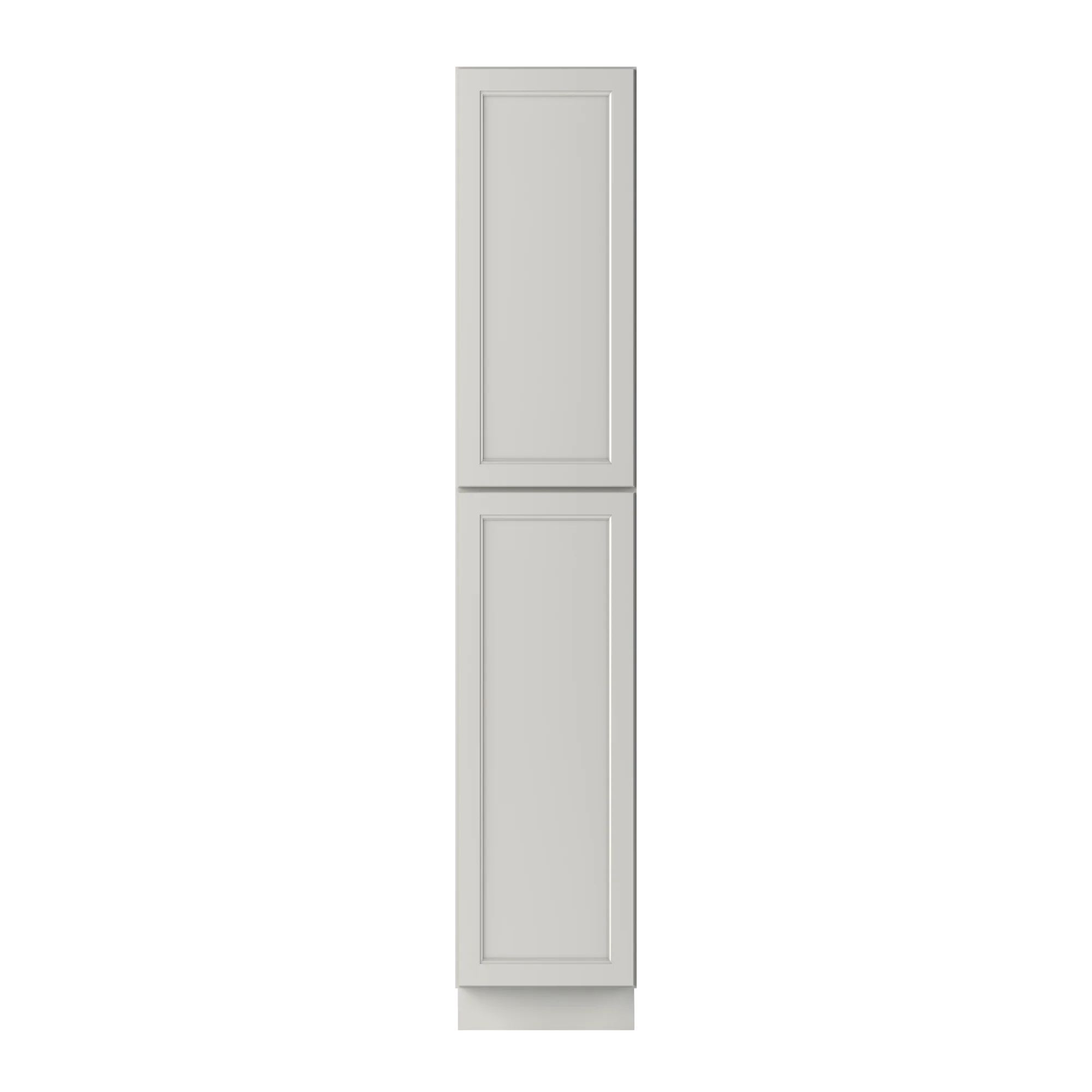Utility Kitchen Cabinet U1896 Milan Pearl 18 in. width 96 in. height 24 in. depth - Image 3