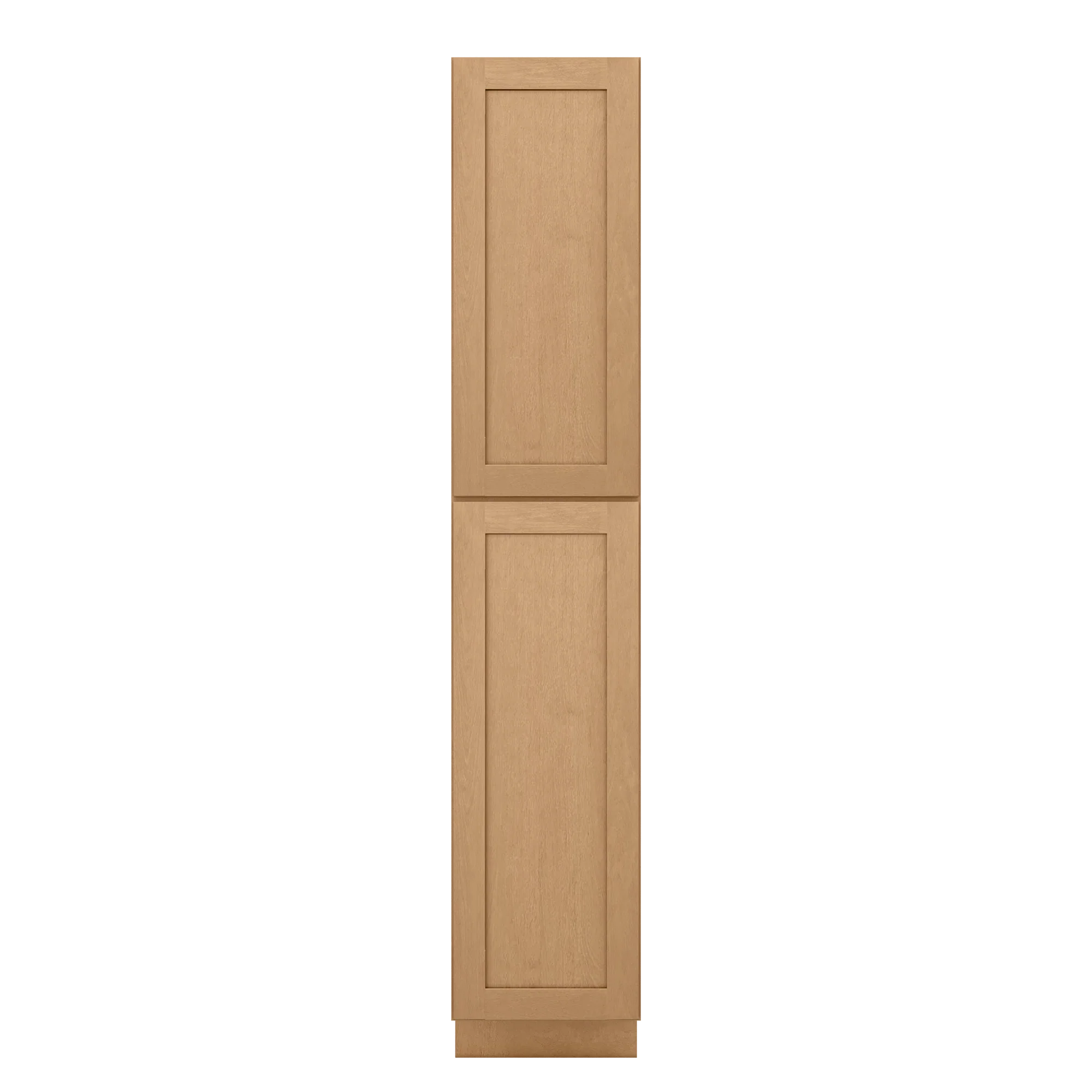 Utility Kitchen Cabinet U1896 Shaker Toffee LessCare 18 in. width 96 in. height 24 in. depth - Image 3