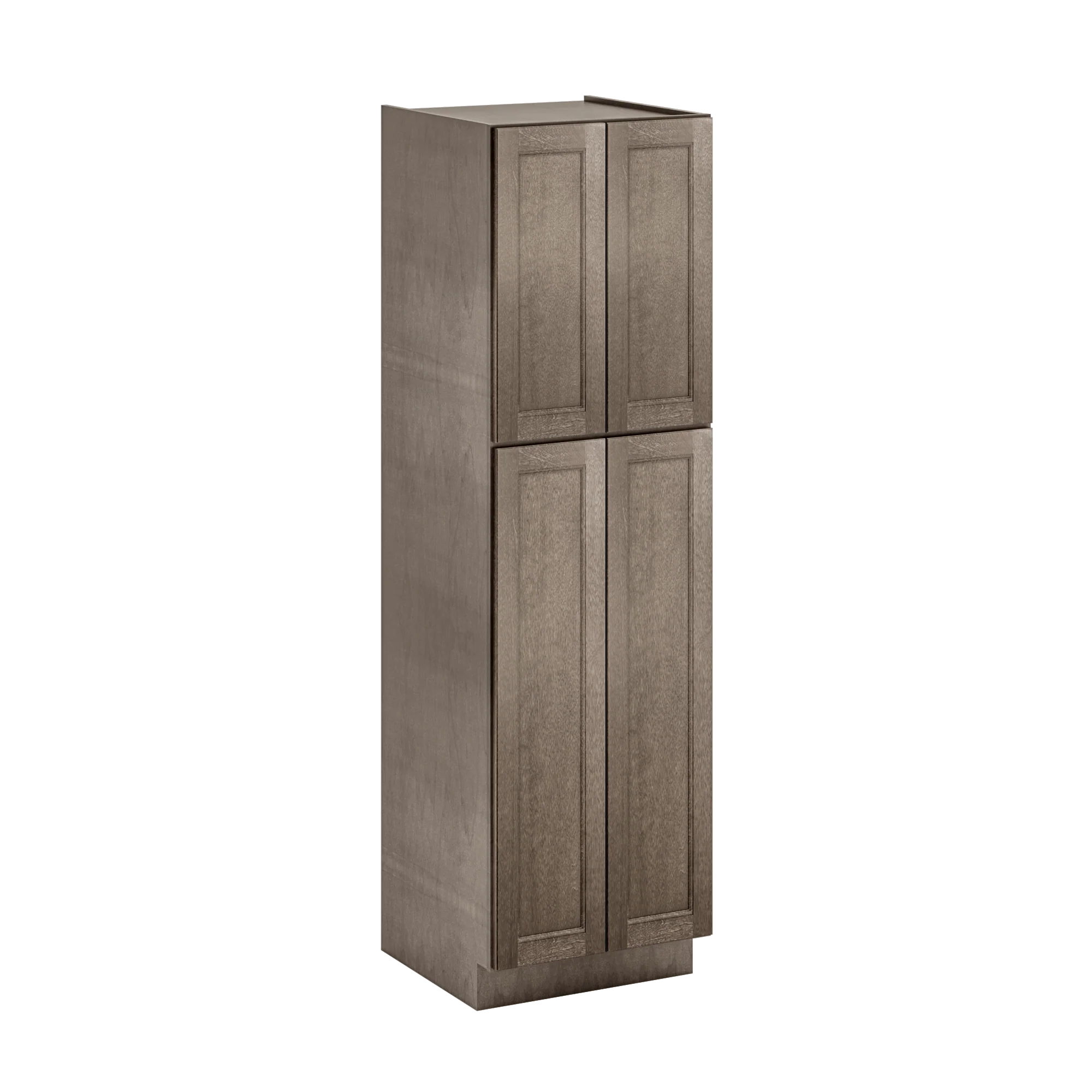 Utility Kitchen Cabinet U2484 Milan Slate 24 in. width 84 in. height 24 in. depth - Image 2