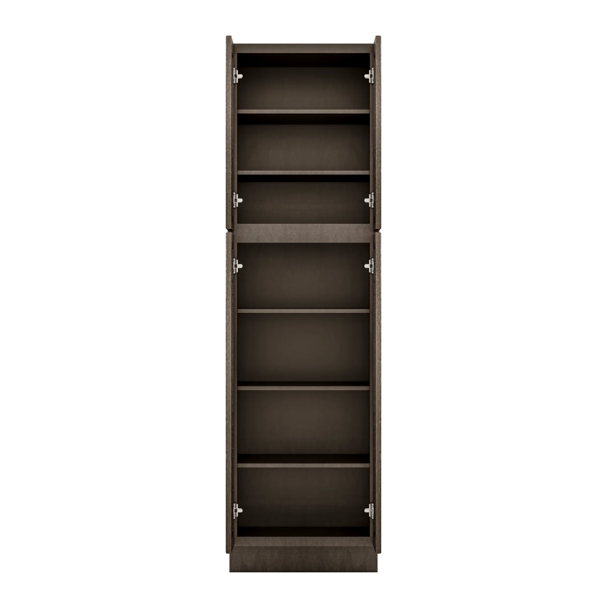 Utility Kitchen Cabinet U2484 Milan Slate 24 in. width 84 in. height 24 in. depth - Image 5