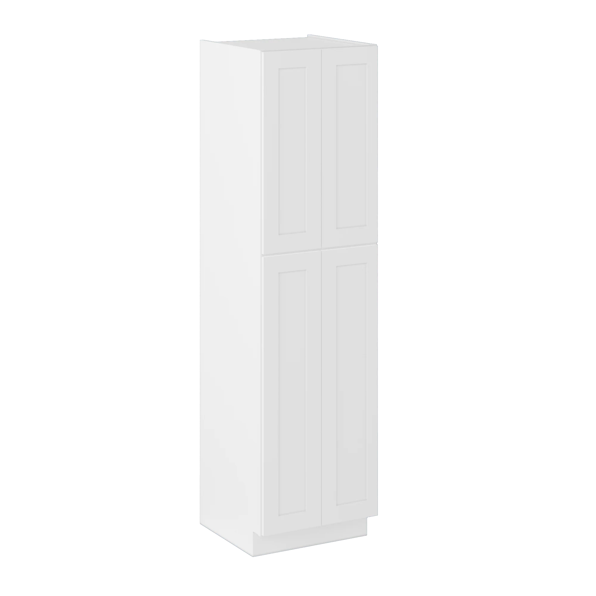 Utility Kitchen Cabinet U2490 Alpina White LessCare 24 in. width 90 in. height 24 in. depth - Image 2