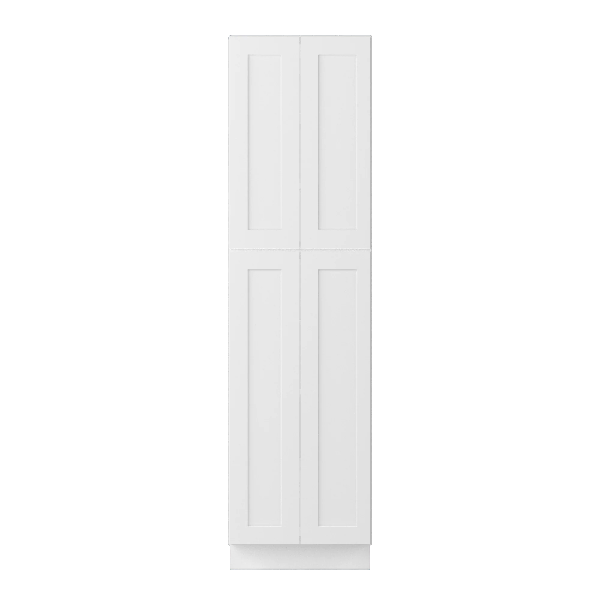 Utility Kitchen Cabinet U2490 Alpina White LessCare 24 in. width 90 in. height 24 in. depth - Image 3