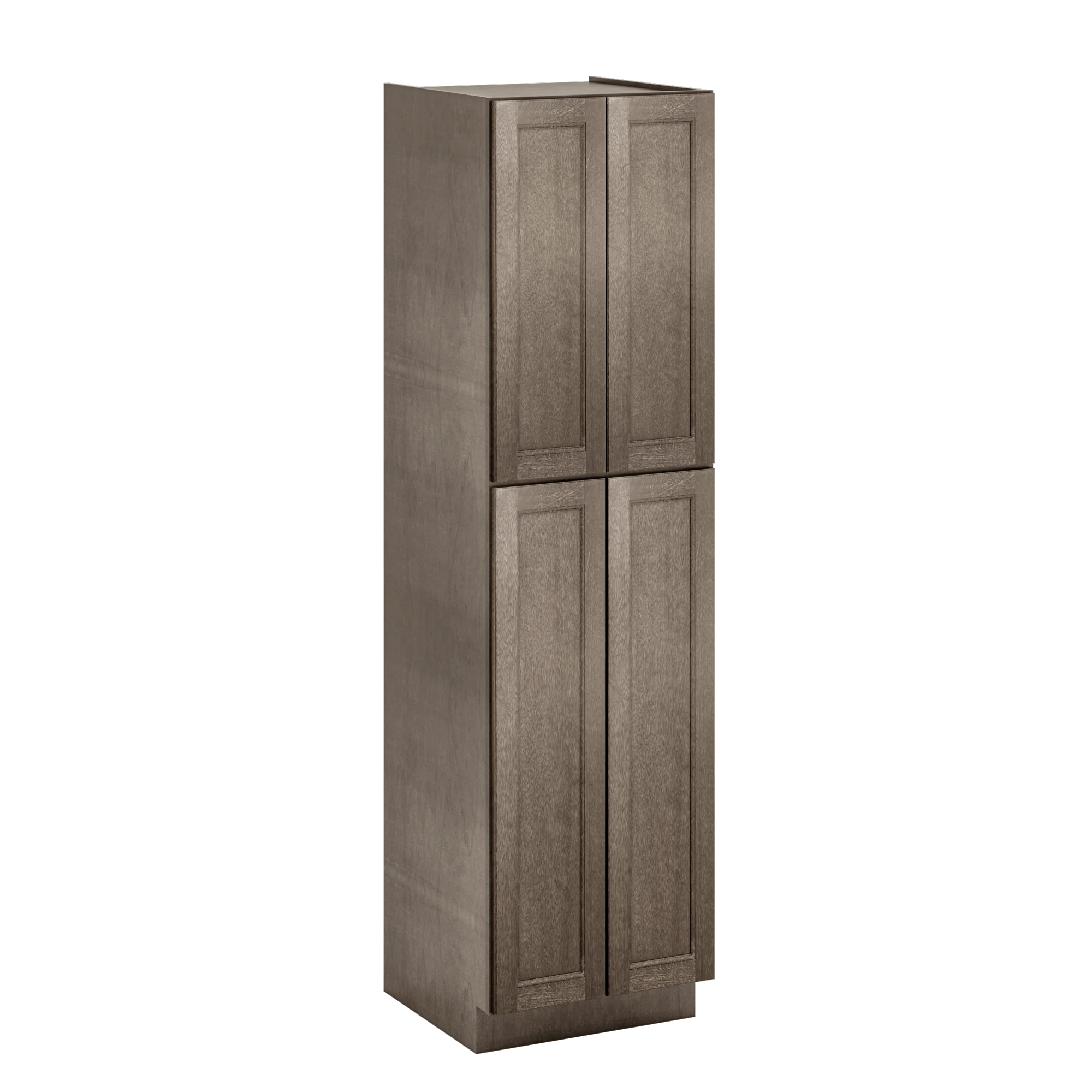 Utility Kitchen Cabinet U2490 Milan Slate 24 in. width 90 in. height 24 in. depth - Image 2