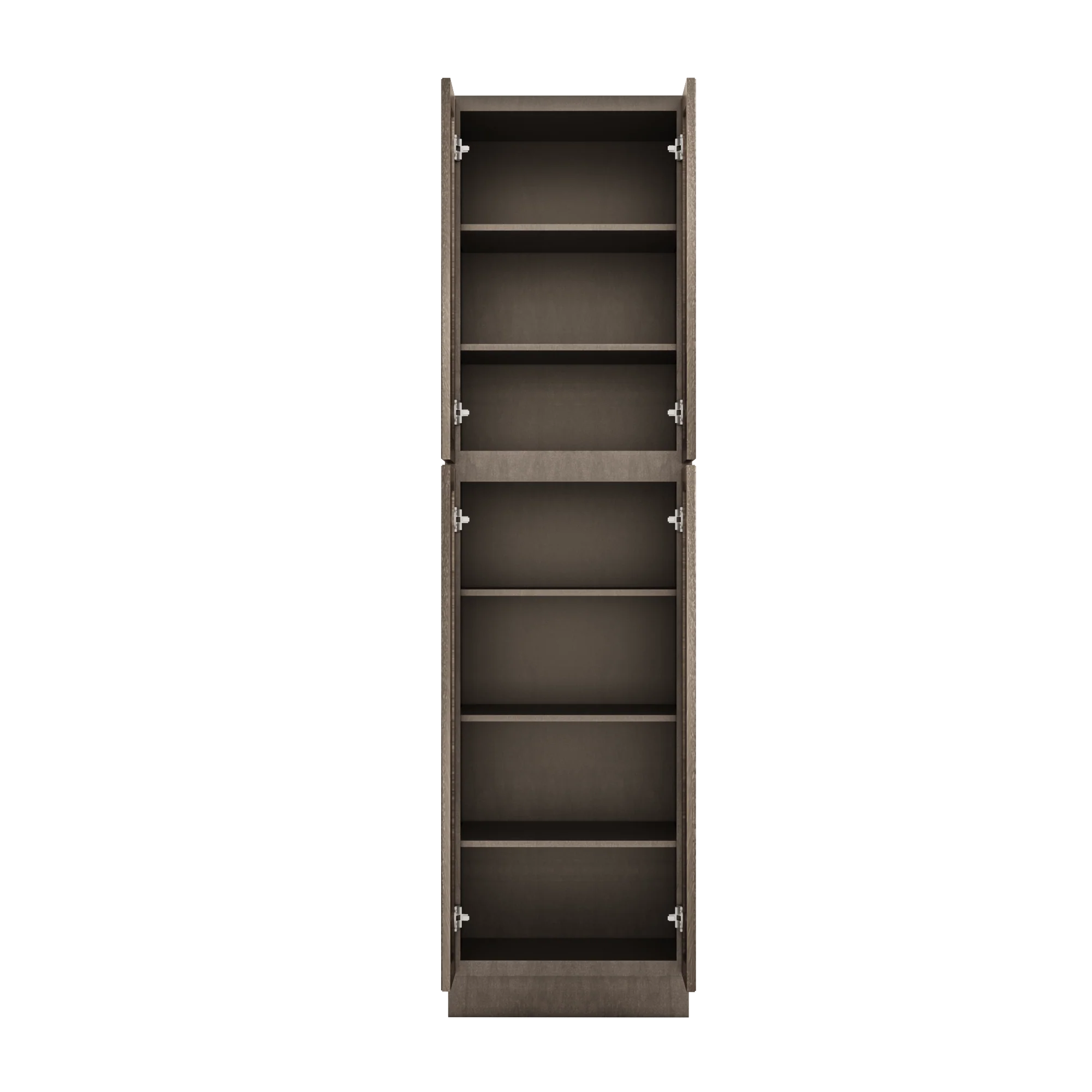 Utility Kitchen Cabinet U2490 Milan Slate 24 in. width 90 in. height 24 in. depth - Image 5