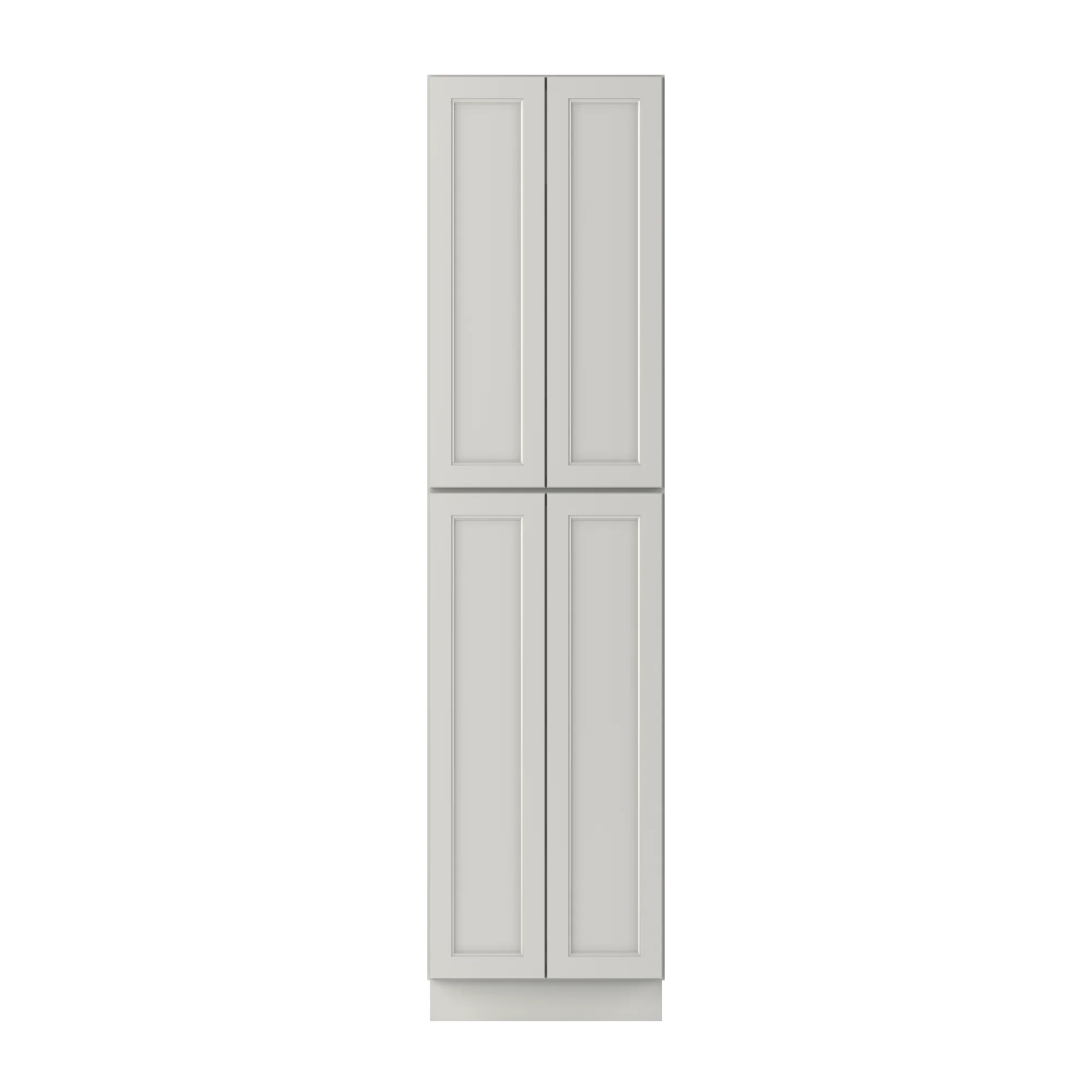 Utility Kitchen Cabinet U2496 Milan Pearl 24 in. width 96 in. height 24 in. depth - Image 3