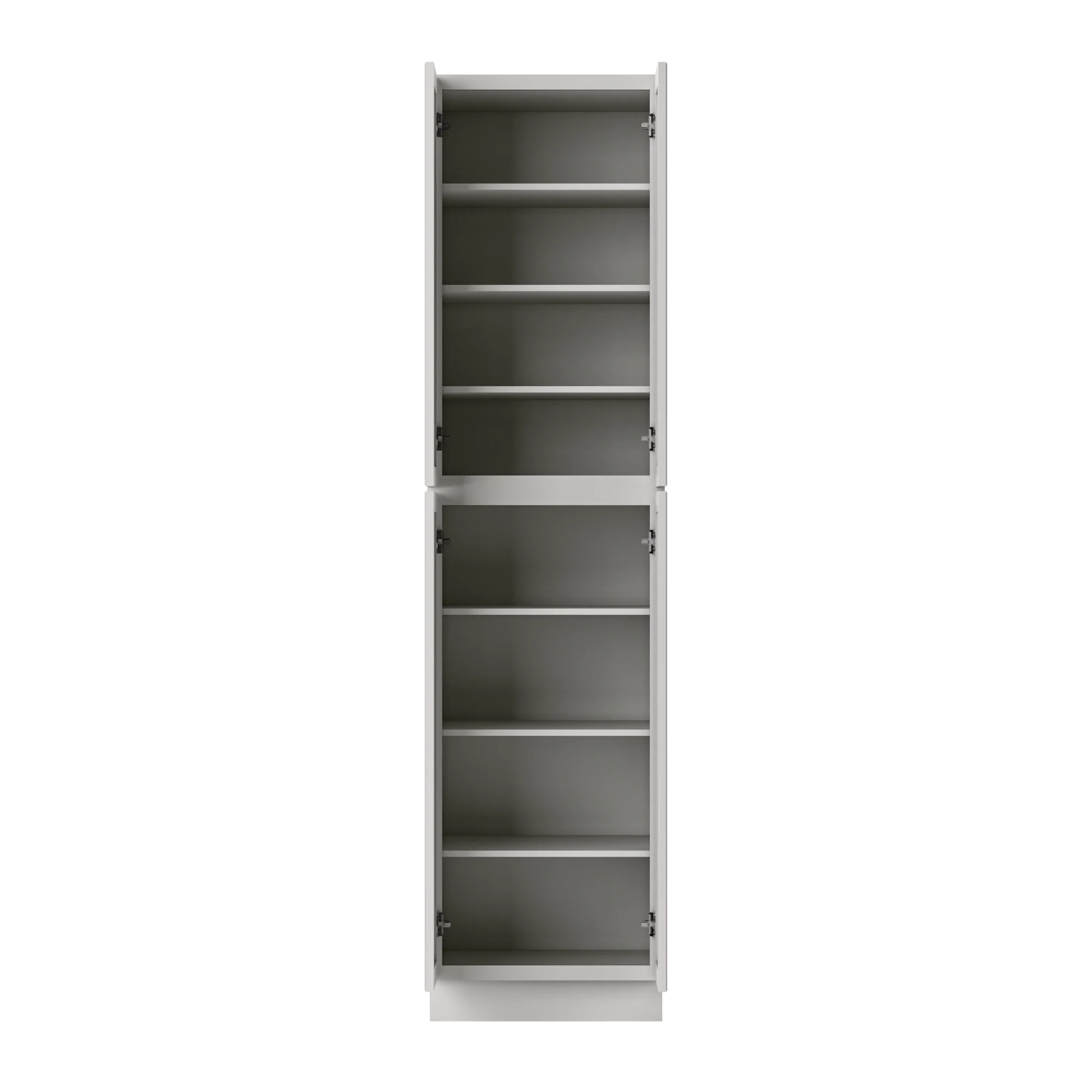 Utility Kitchen Cabinet U2496 Milan Pearl 24 in. width 96 in. height 24 in. depth - Image 5