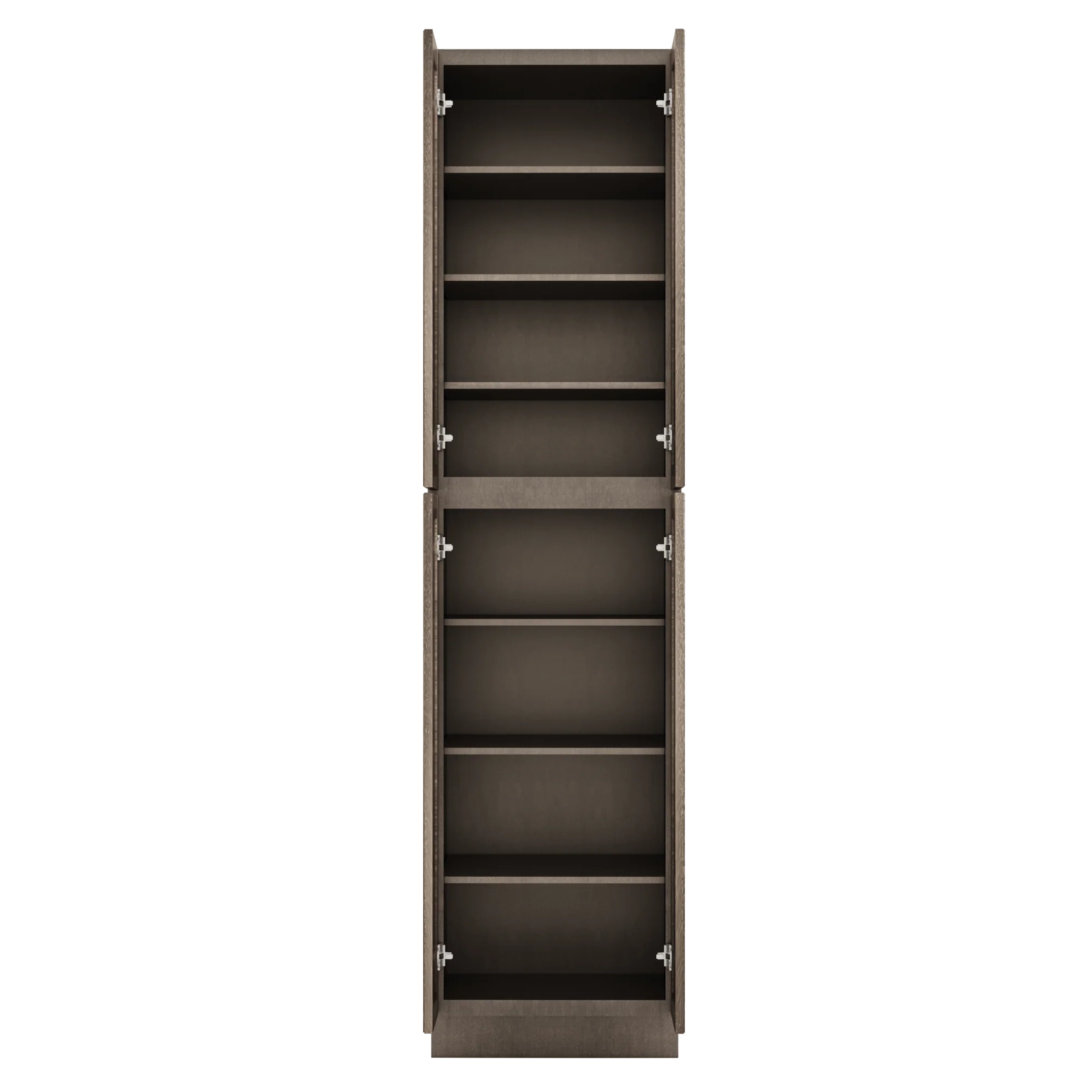 Utility Kitchen Cabinet U2496 Milan Slate 24 in. width 96 in. height 24 in. depth - Image 5