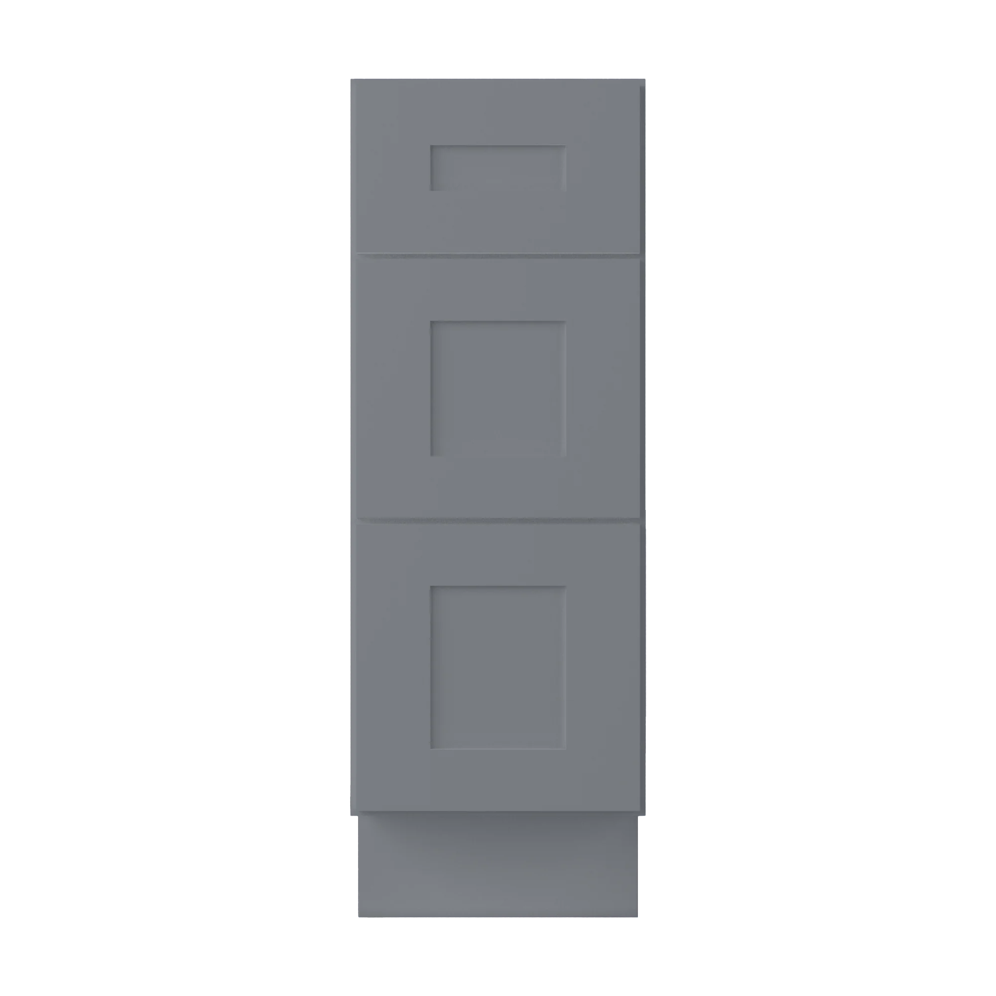 Vanity Drawer Base Cabinet VDB1221345 Colonial Gray LessCare 12 in. width 34.5 in. height 21 in. depth - Image 2