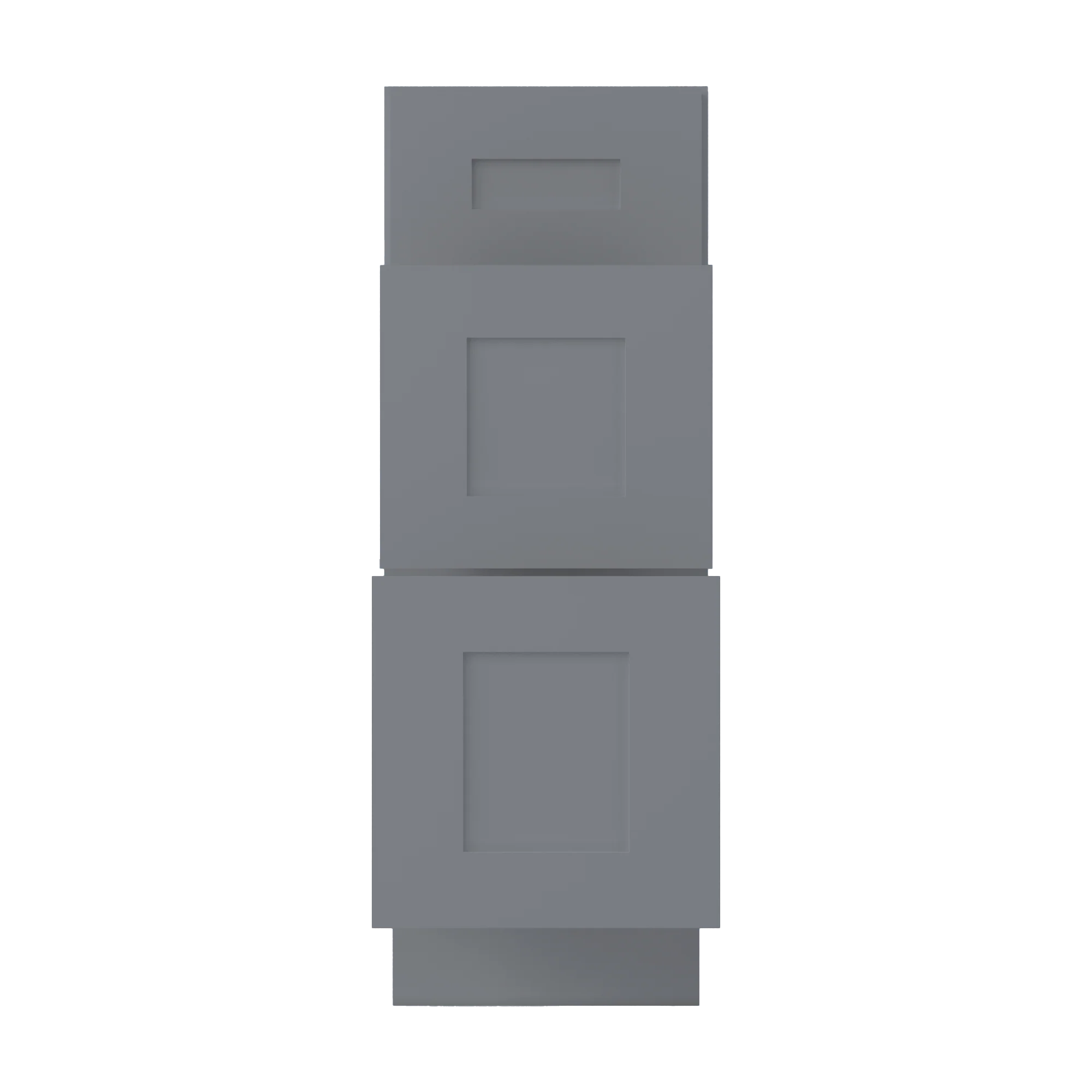 Vanity Drawer Base Cabinet VDB1221345 Colonial Gray LessCare 12 in. width 34.5 in. height 21 in. depth - Image 5