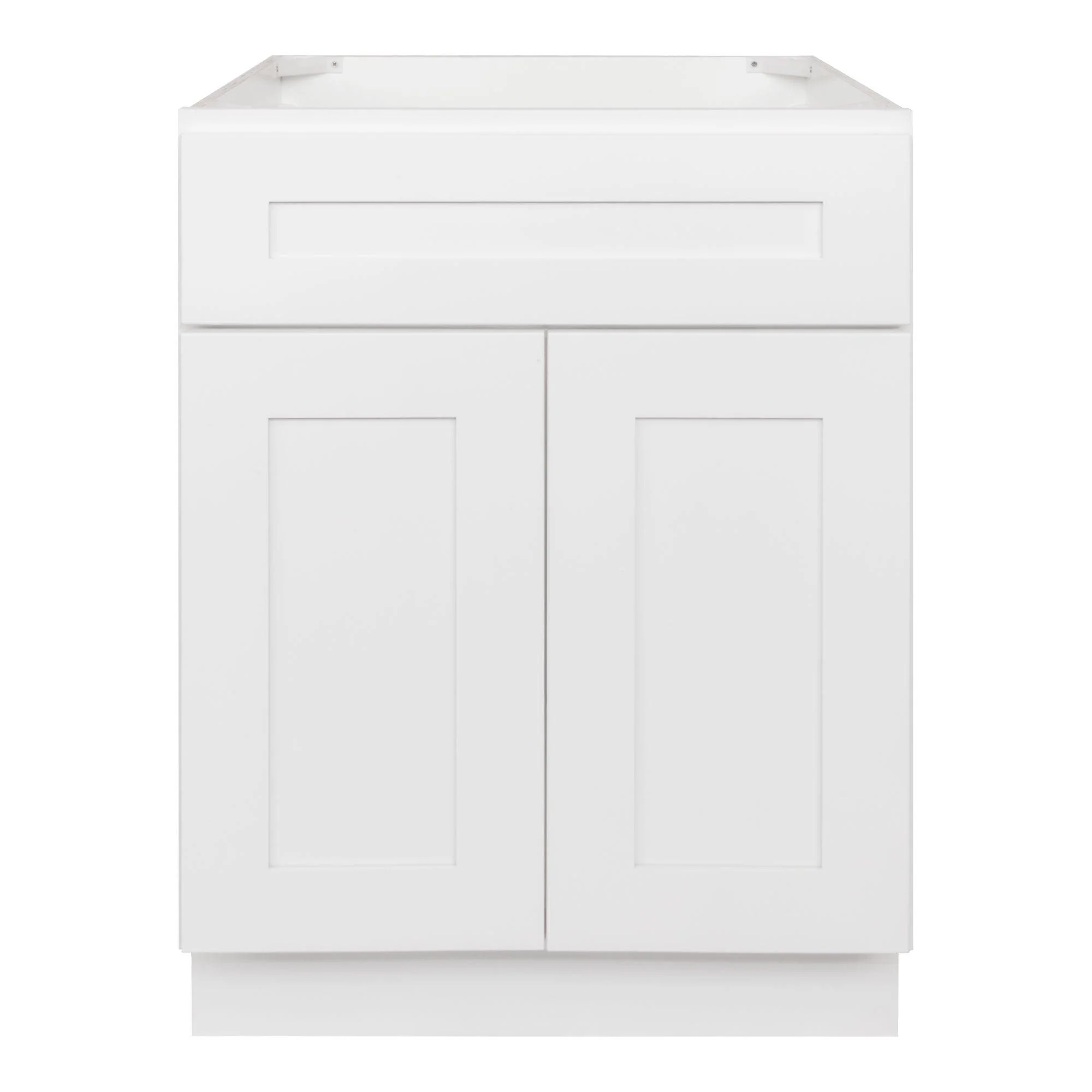 24 W x 21 D x 34.5 H Vanity Sink Base Cabinet - Alpina White - Image 2