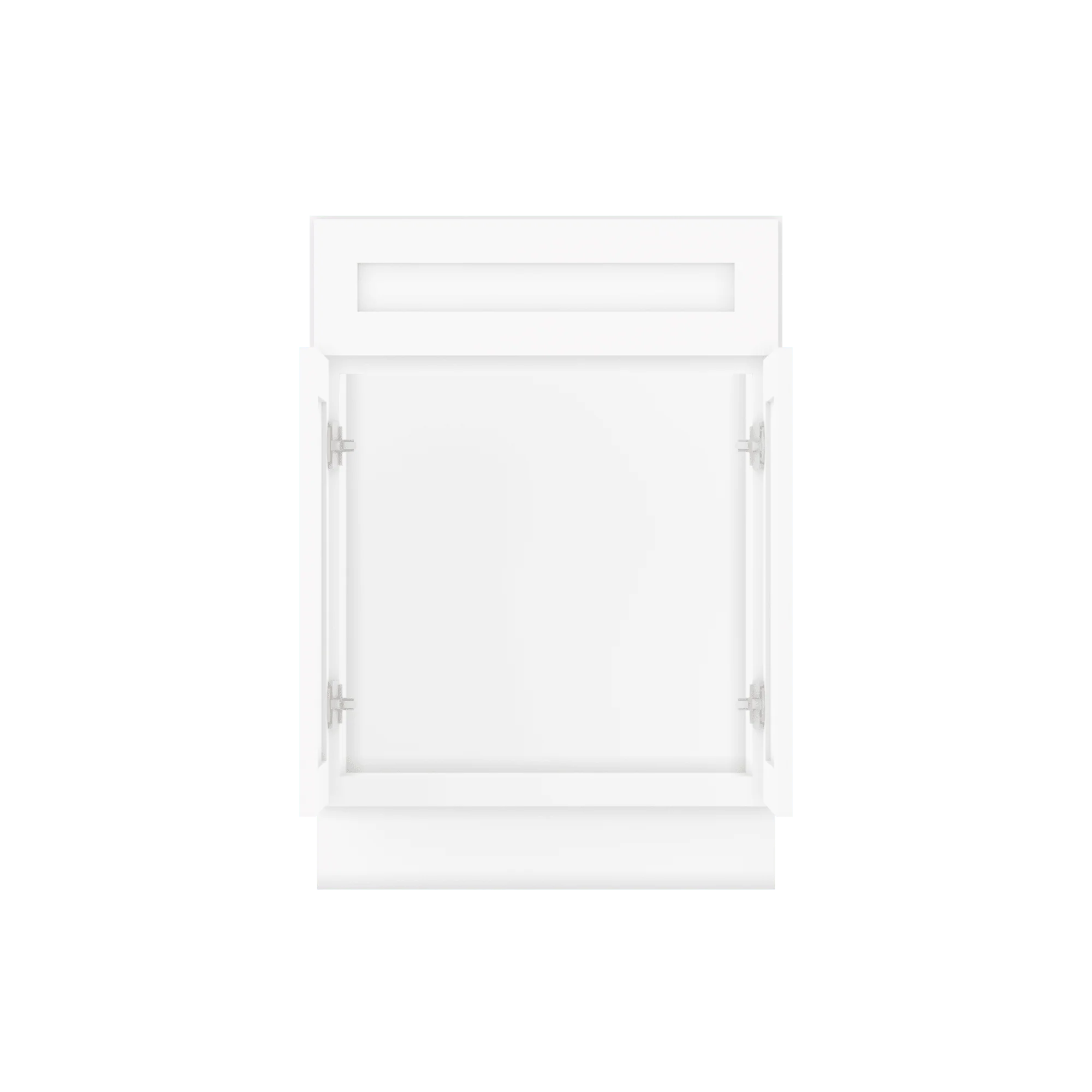 24 W x 21 D x 34.5 H Vanity Sink Base Cabinet - Alpina White - Image 7