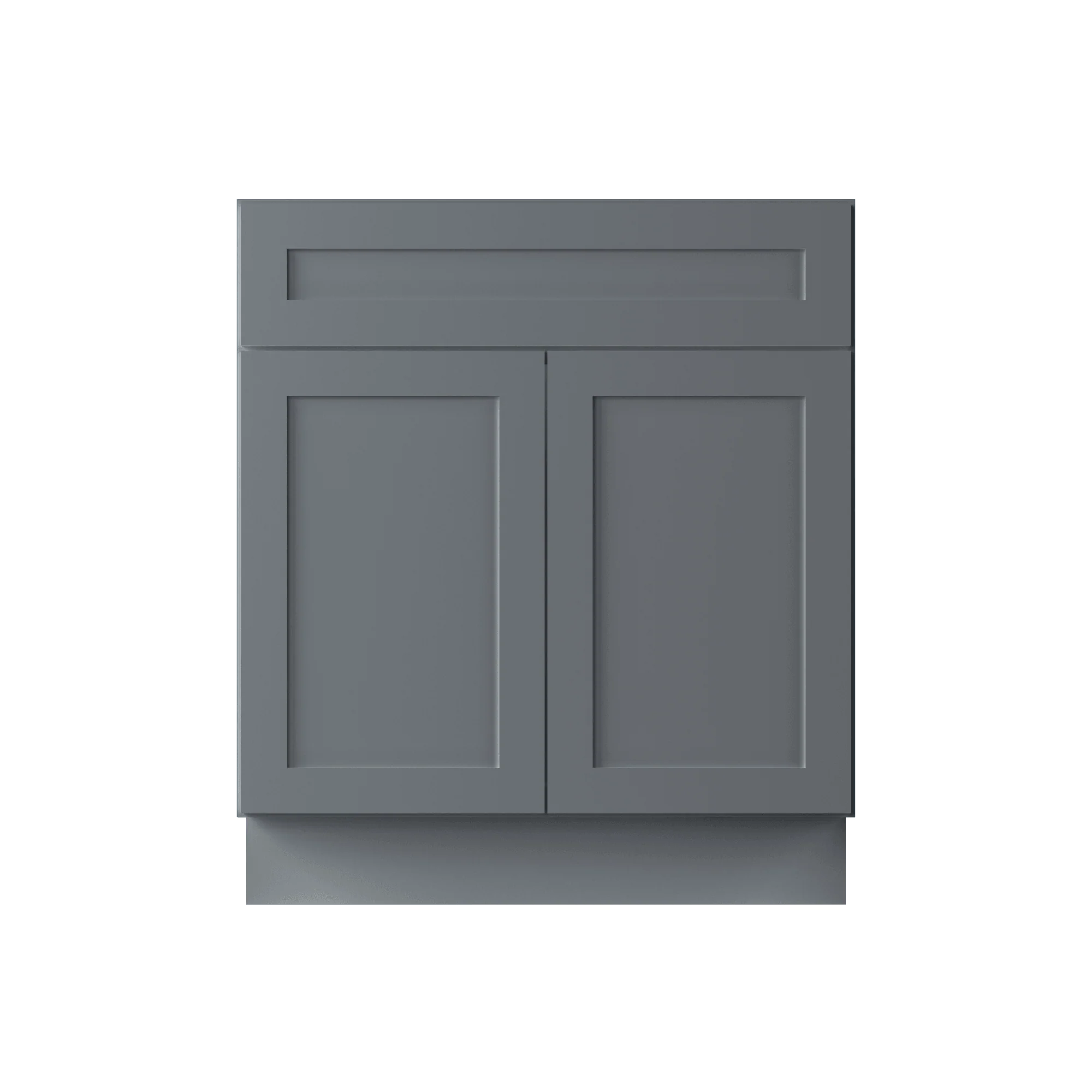 30 W x 21 D x 34.5 H Vanity Sink Base Cabinet - Colonial Gray - Image 5