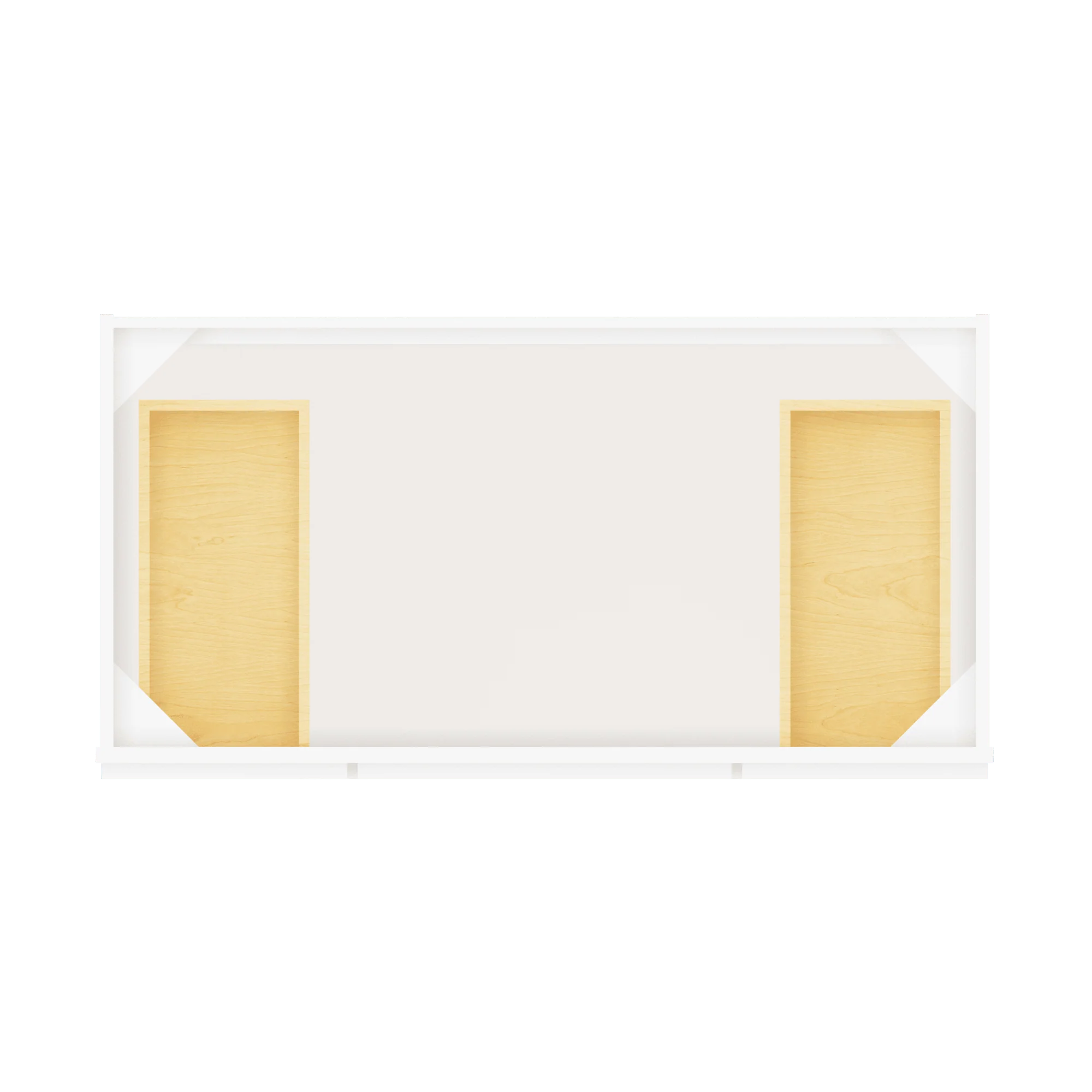 42 W x 21 D x 34.5 H Vanity Sink Base Cabinet - Alpina White - Image 8