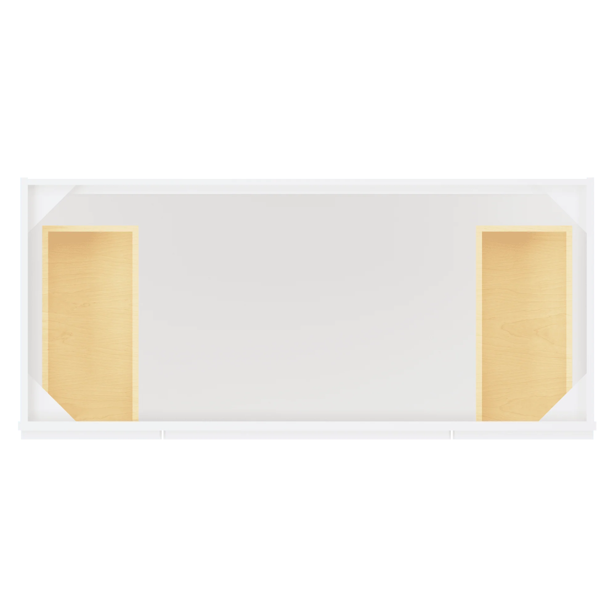48 W x 21 D x 34.5 H Vanity Sink Base Cabinet - Alpina White - Image 8